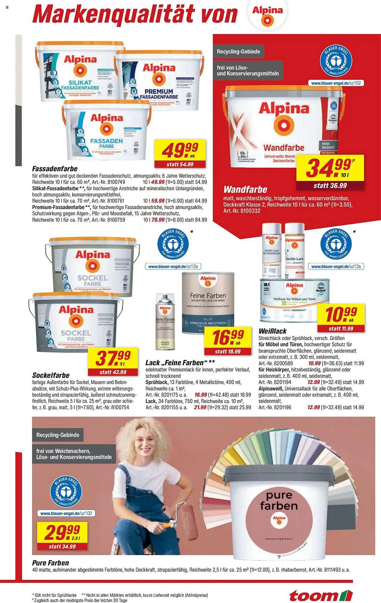 toom Baumarkt Prospekt (2025-08-11 - 2025-08-24) | 13