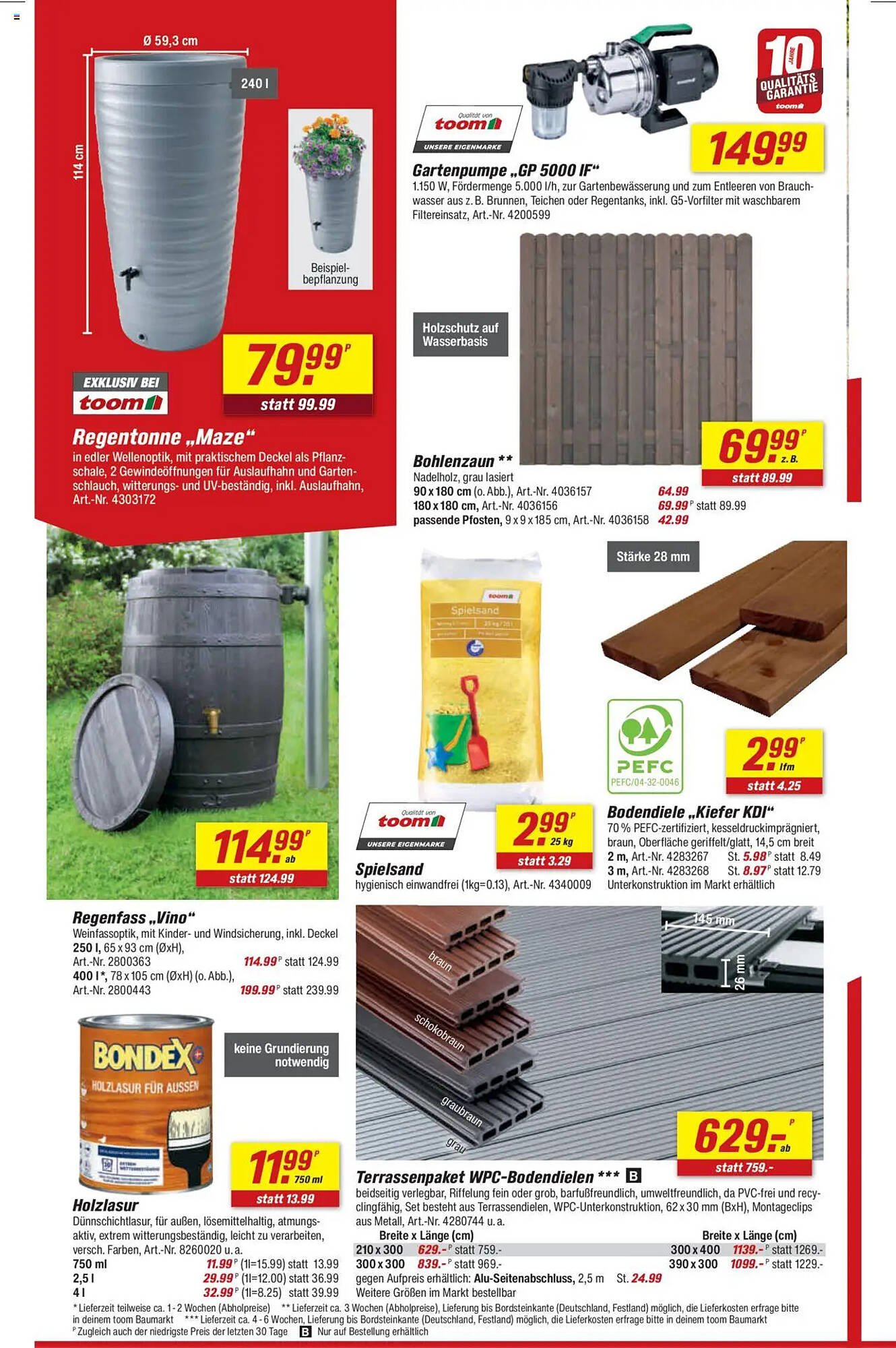 toom Baumarkt Prospekt (2025-08-11 - 2025-08-24) | 4