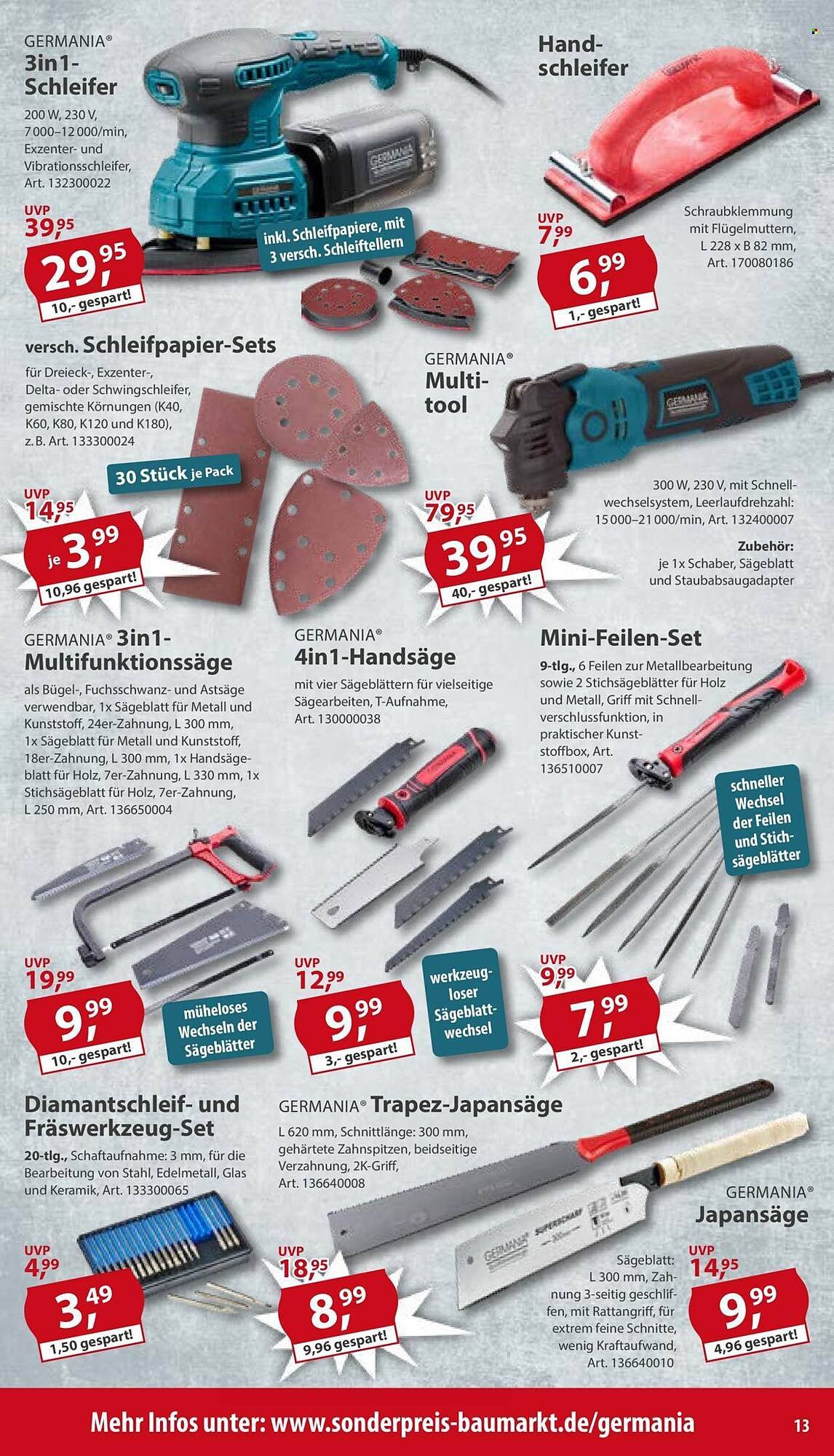 Sonderpreis Baumarkt Prospekt (2026-04-11 - 2026-04-17)