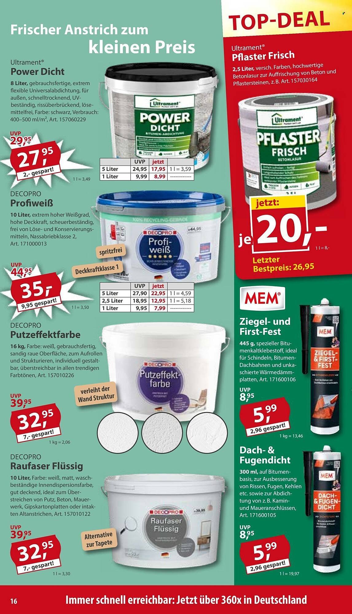 Sonderpreis Baumarkt Prospekt