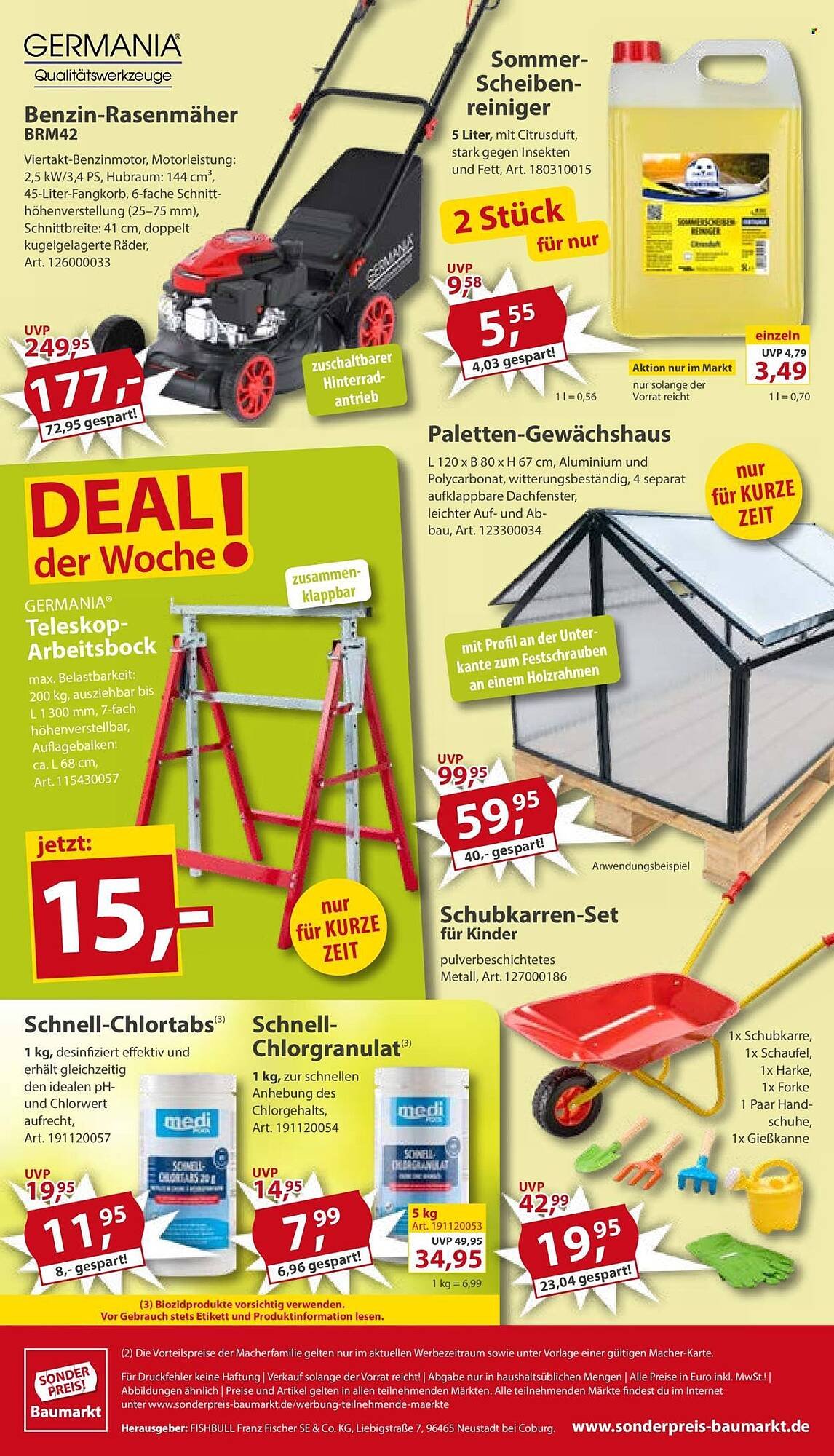 Sonderpreis Baumarkt Prospekt