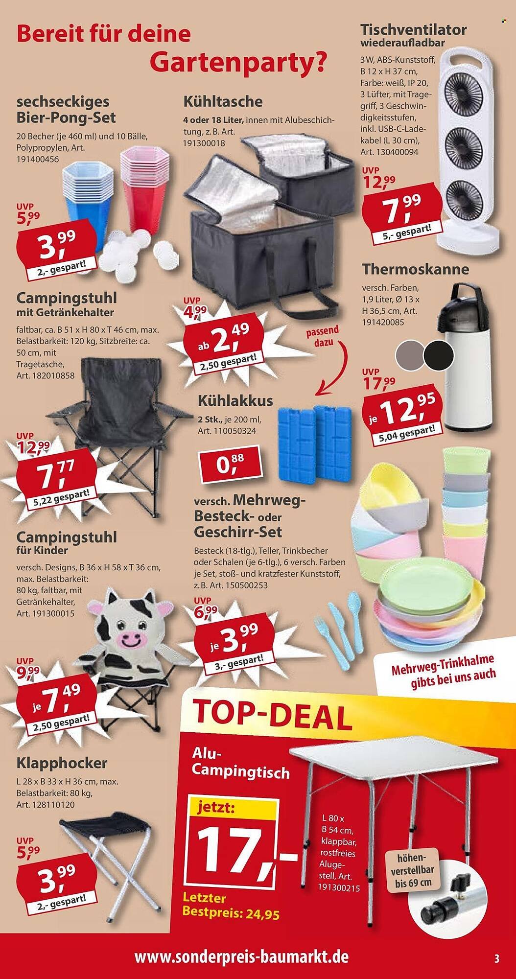 Sonderpreis Baumarkt Prospekt