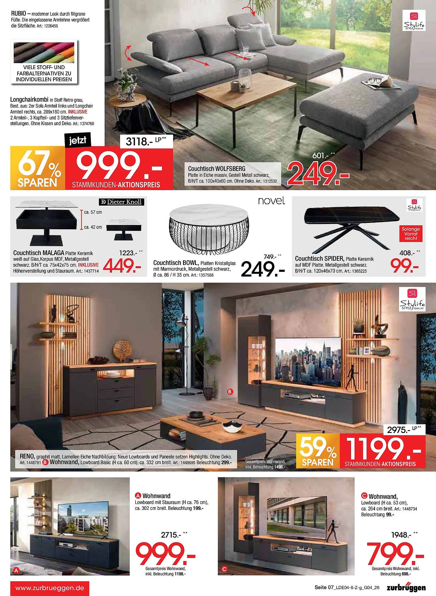 Zurbrüggen Prospekt