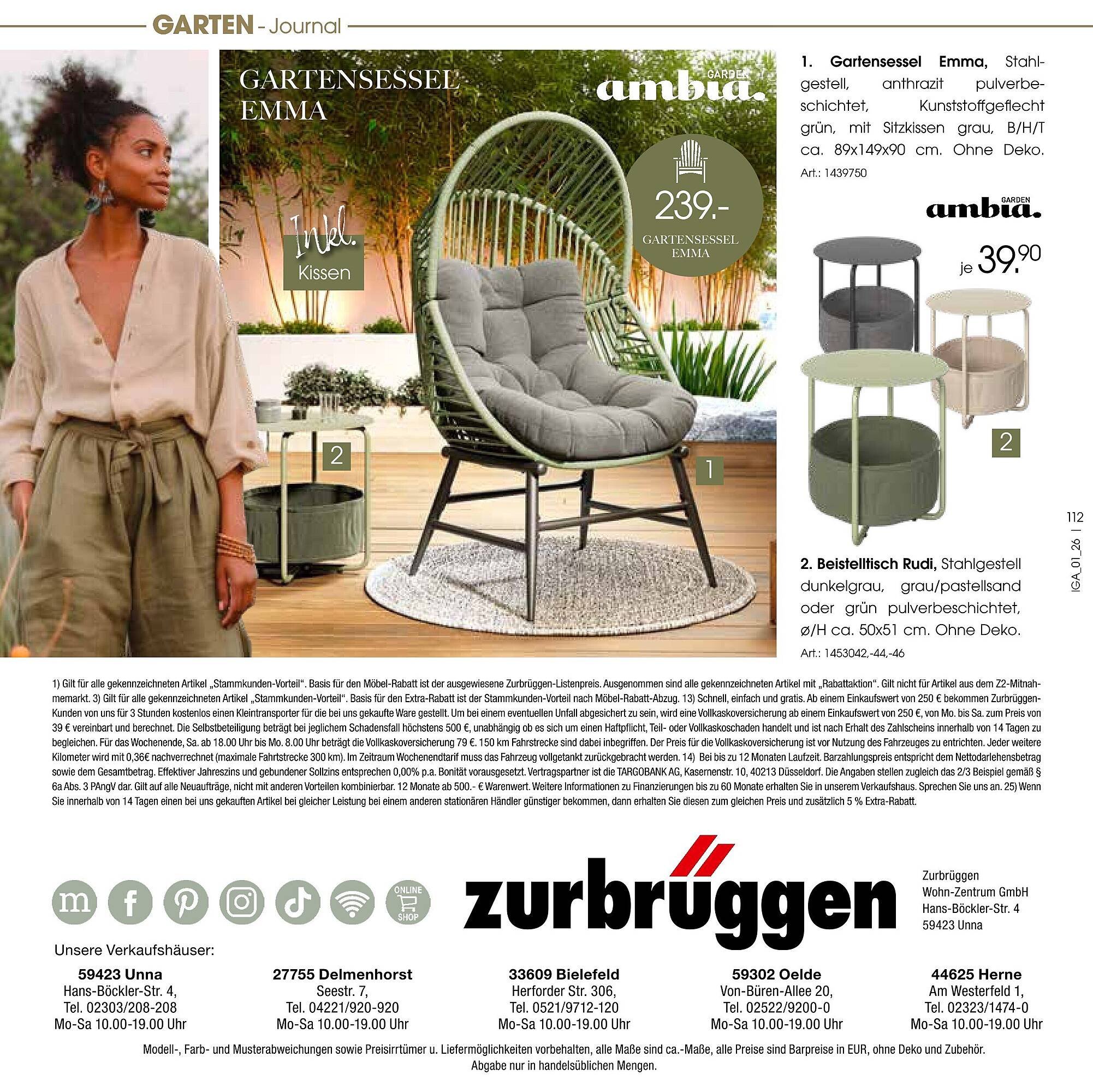 Zurbrüggen Prospekt (2026-03-17 - 2026-08-31)