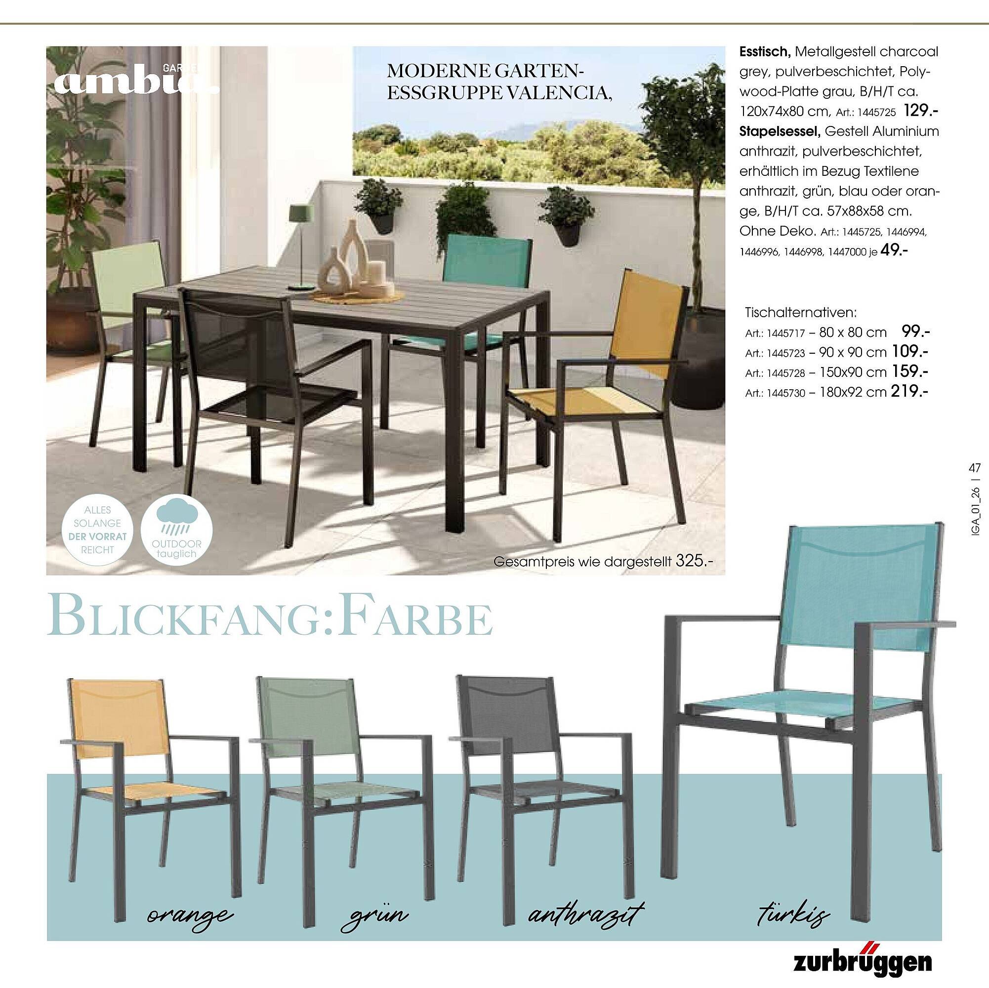 Zurbrüggen Prospekt (2026-03-17 - 2026-08-31)