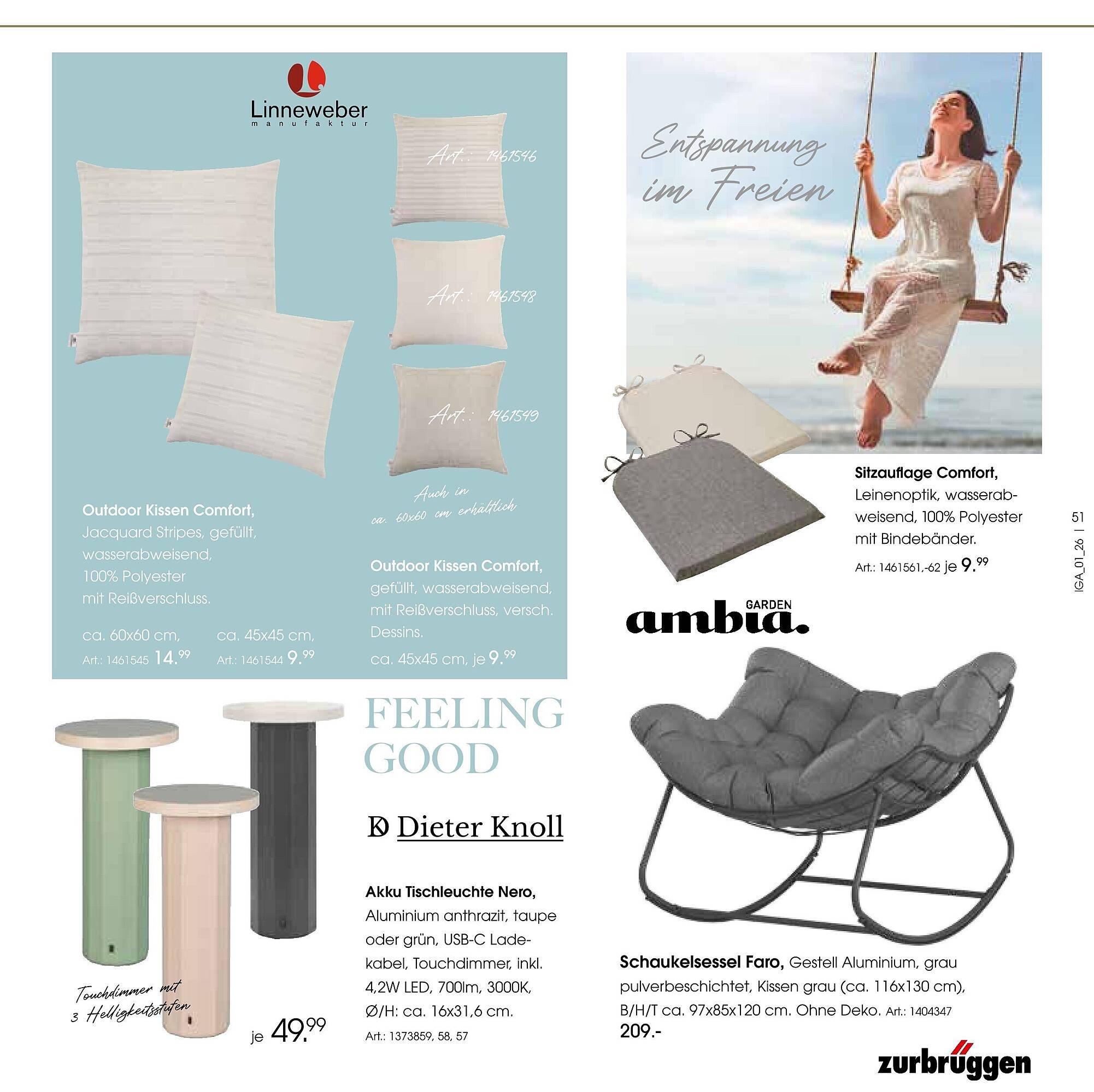 Zurbrüggen Prospekt (2026-03-17 - 2026-08-31)