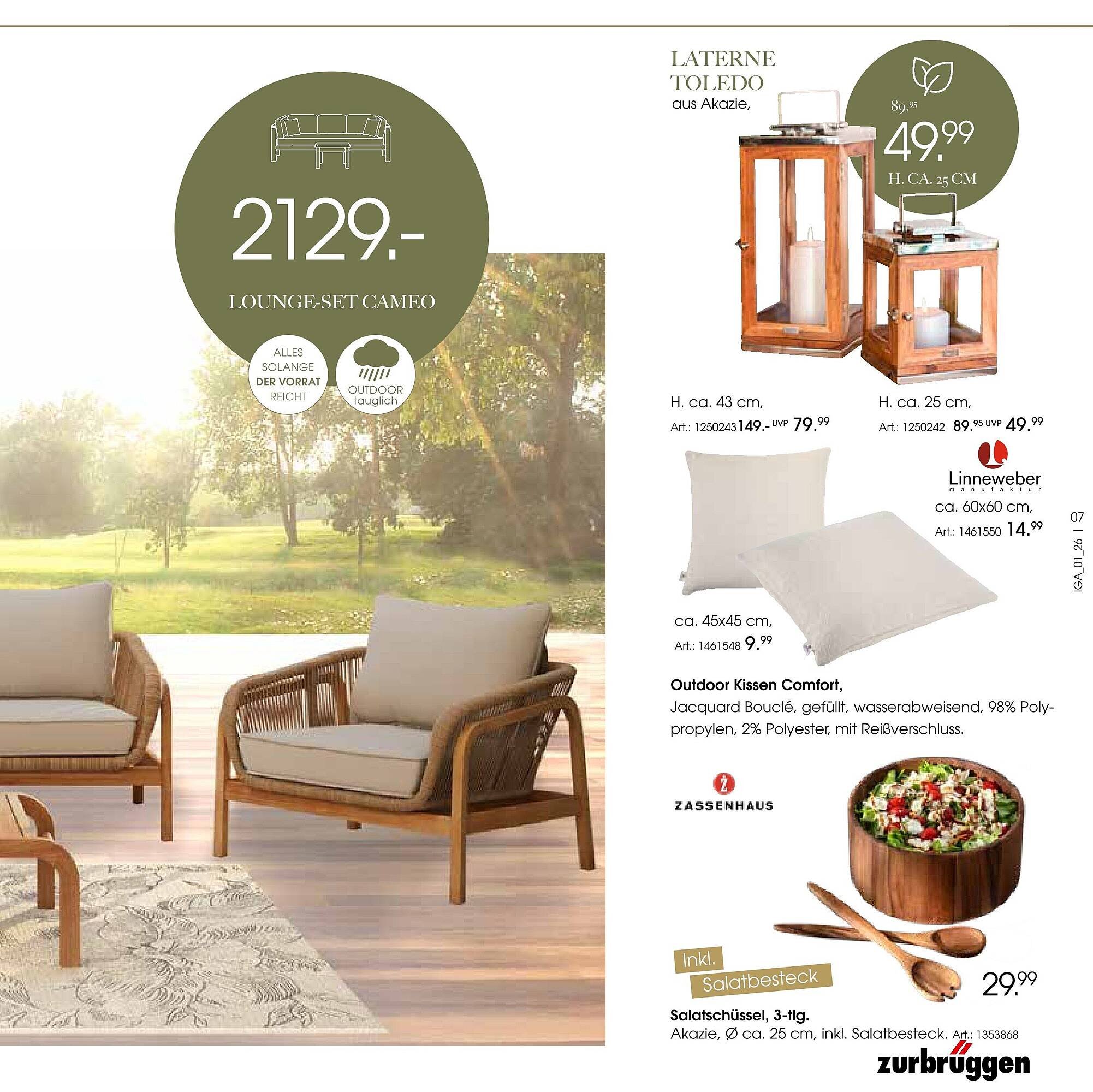 Zurbrüggen Prospekt (2026-03-17 - 2026-08-31)