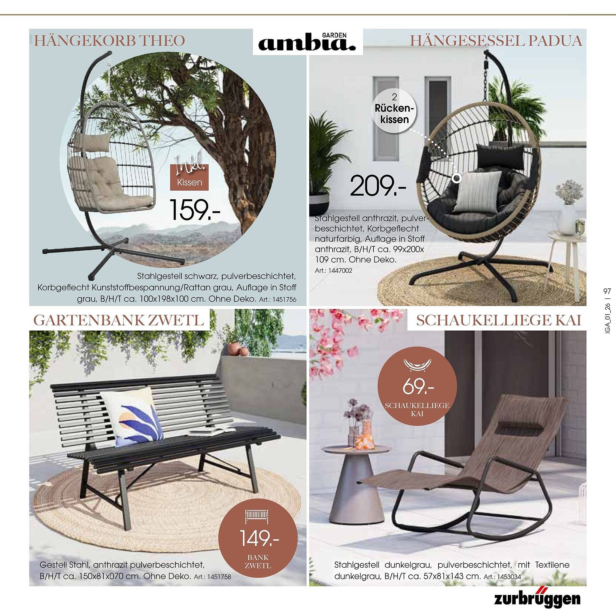 Zurbrüggen Prospekt (2026-03-17 - 2026-08-31)