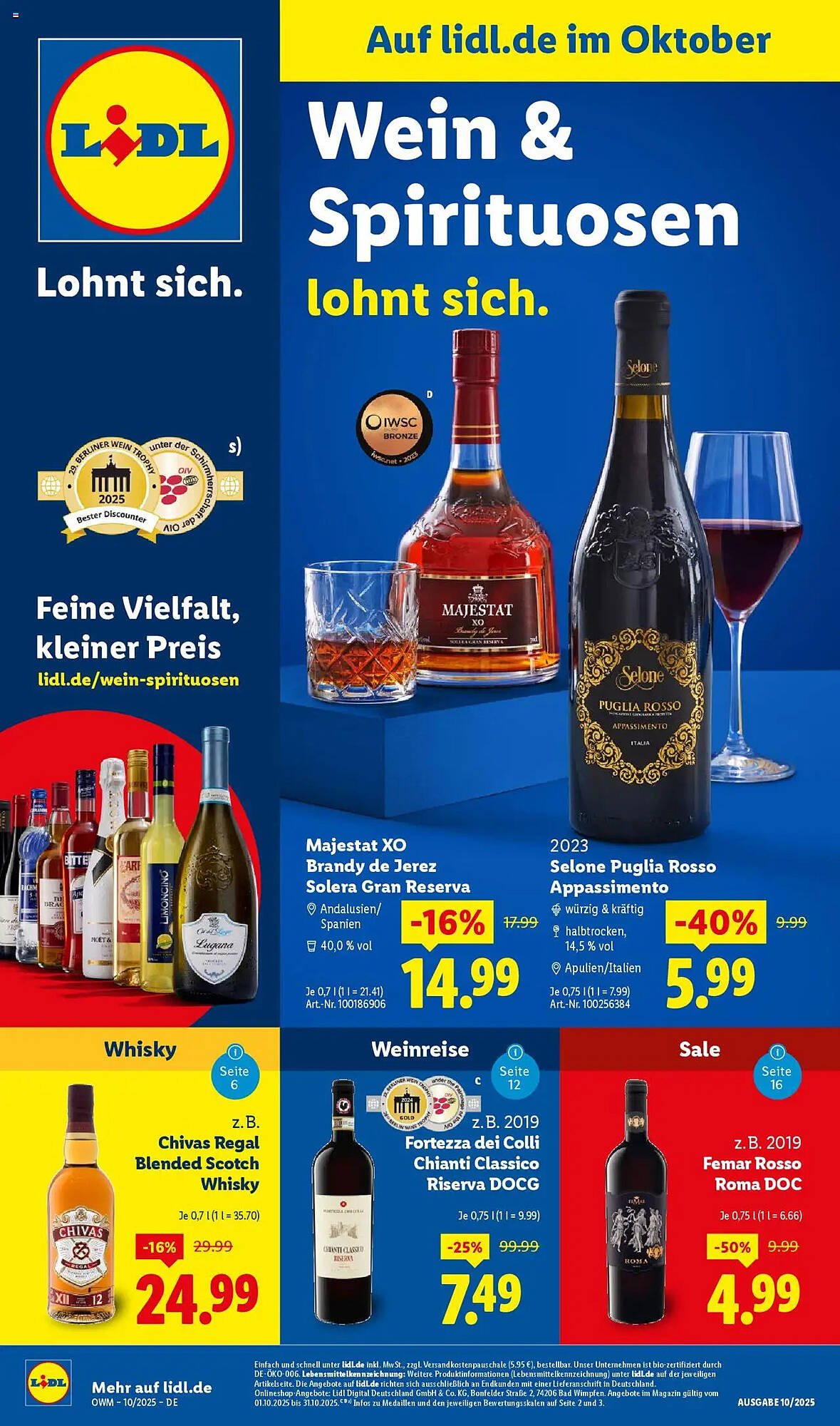 Lidl Prospekt (2025-10-01 - 2025-10-31) | 1