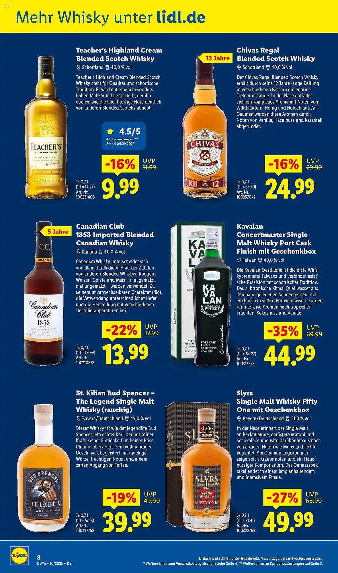 Lidl Prospekt (2025-10-01 - 2025-10-31) | 8
