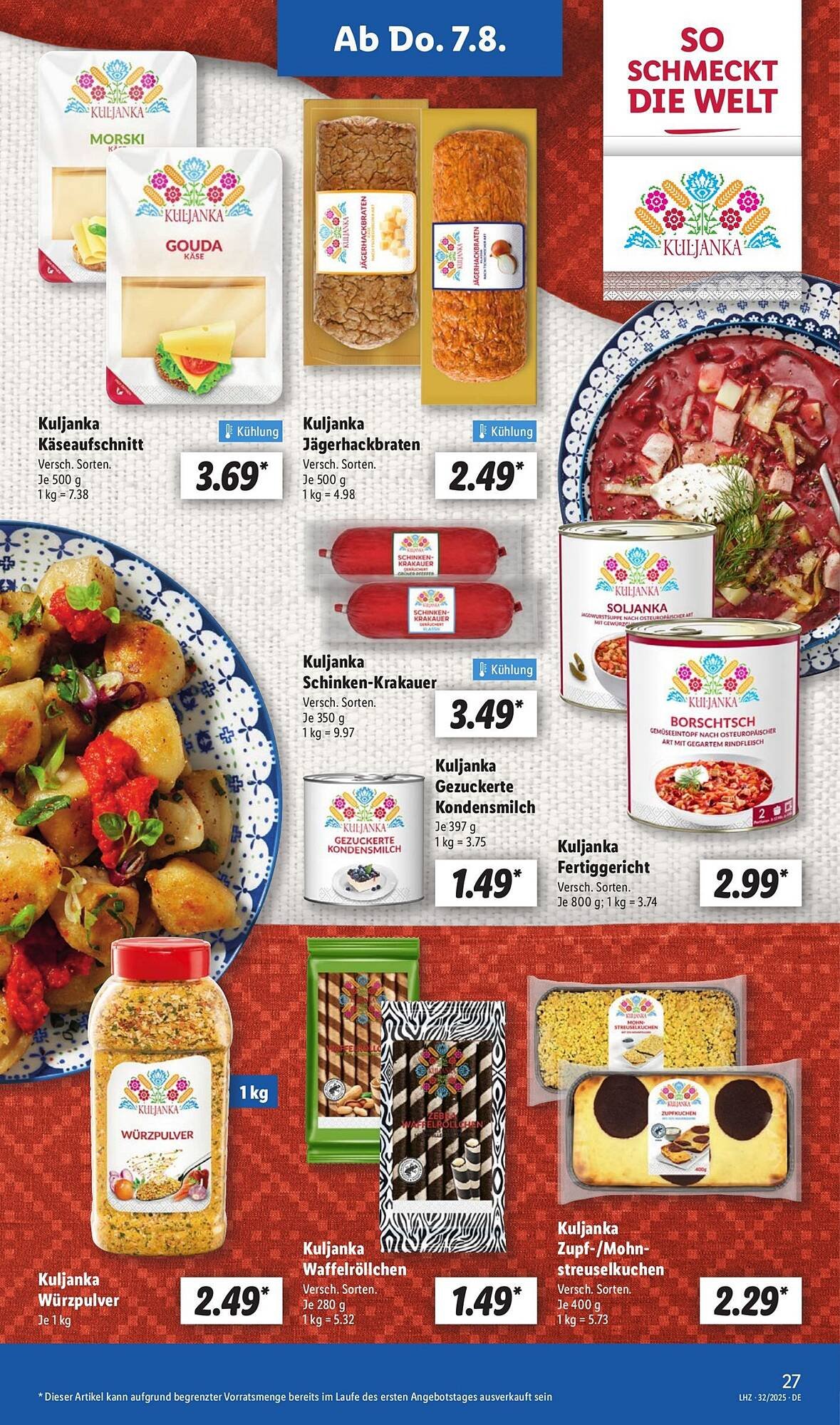 Lidl Prospekt (2025-08-04 - 2025-08-10)