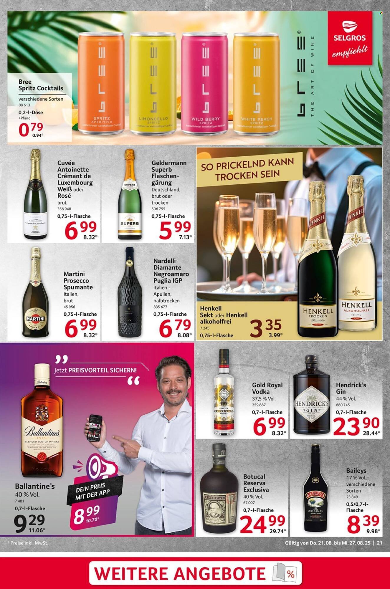Selgros Prospekt (2025-08-21 - 2025-08-27) | 21
