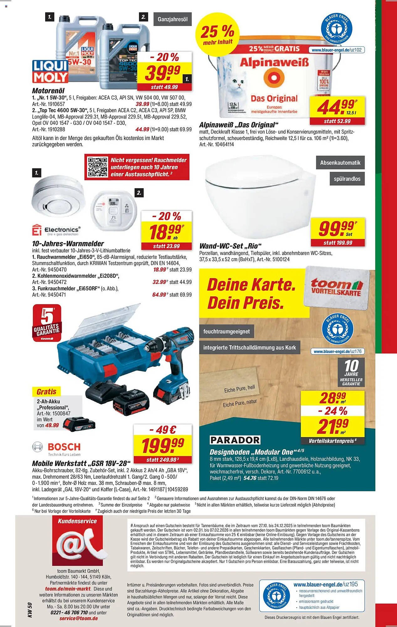 Toom Baumarkt Prospekt (2025-12-01 - 2025-12-24)