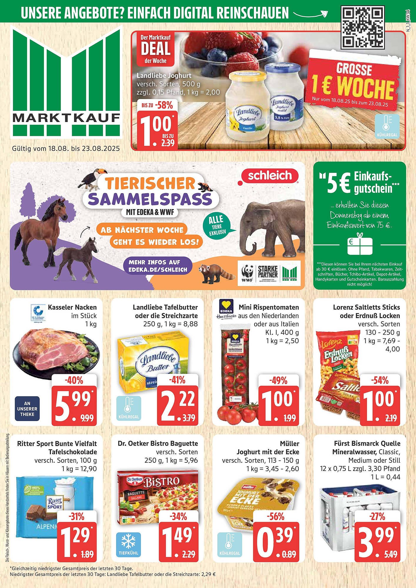 Marktkauf Prospekt (2025-08-17 - 2025-08-23) | 1