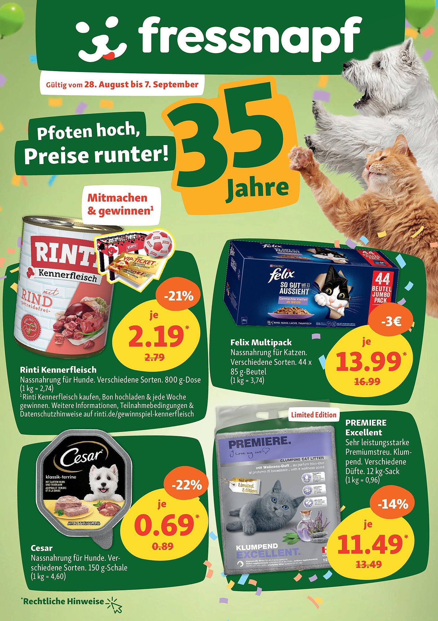 Fressnapf Prospekt (2025-08-27 - 2025-09-07) | 1