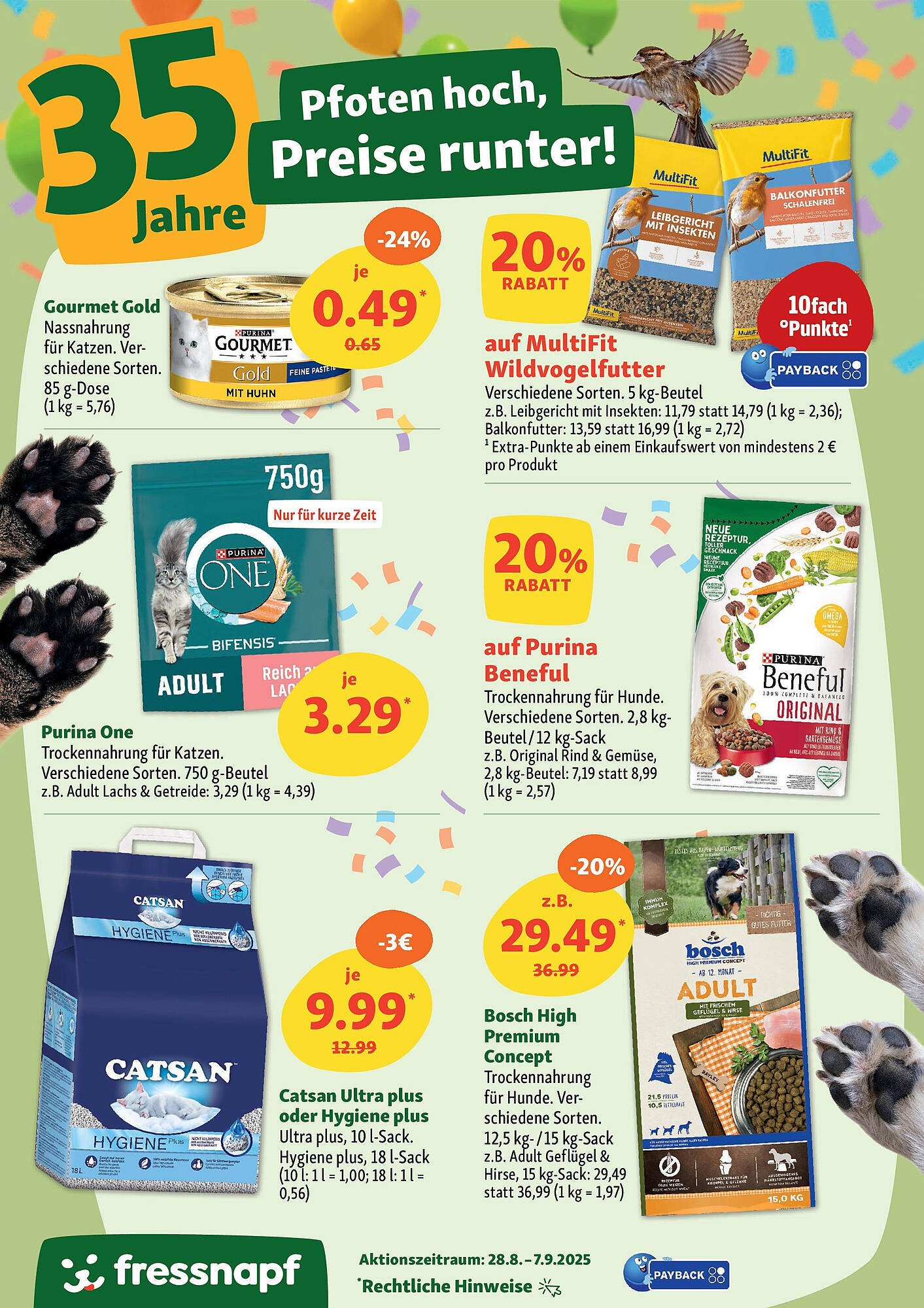Fressnapf Prospekt (2025-08-27 - 2025-09-07) | 2