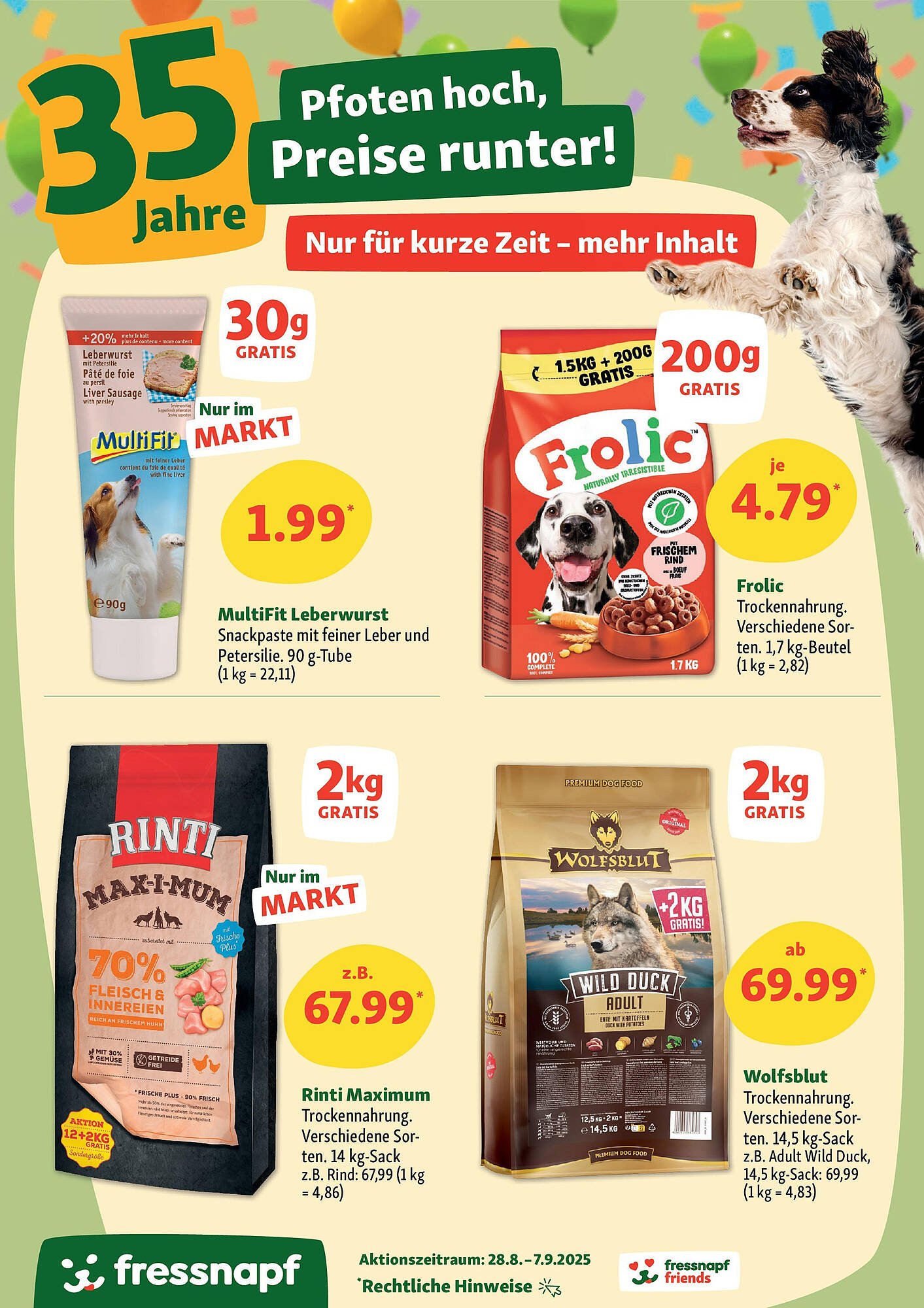 Fressnapf Prospekt (2025-08-27 - 2025-09-07) | 13