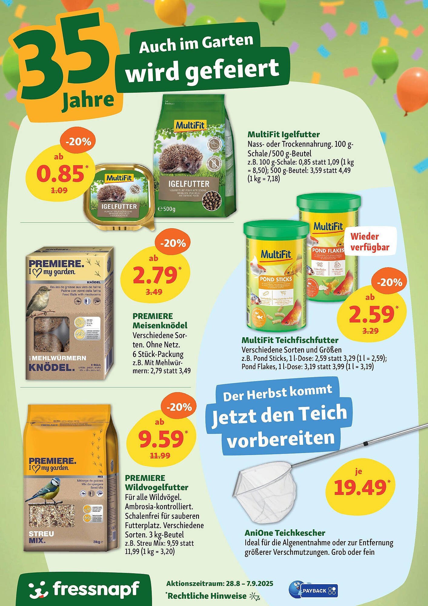 Fressnapf Prospekt (2025-08-27 - 2025-09-07) | 18