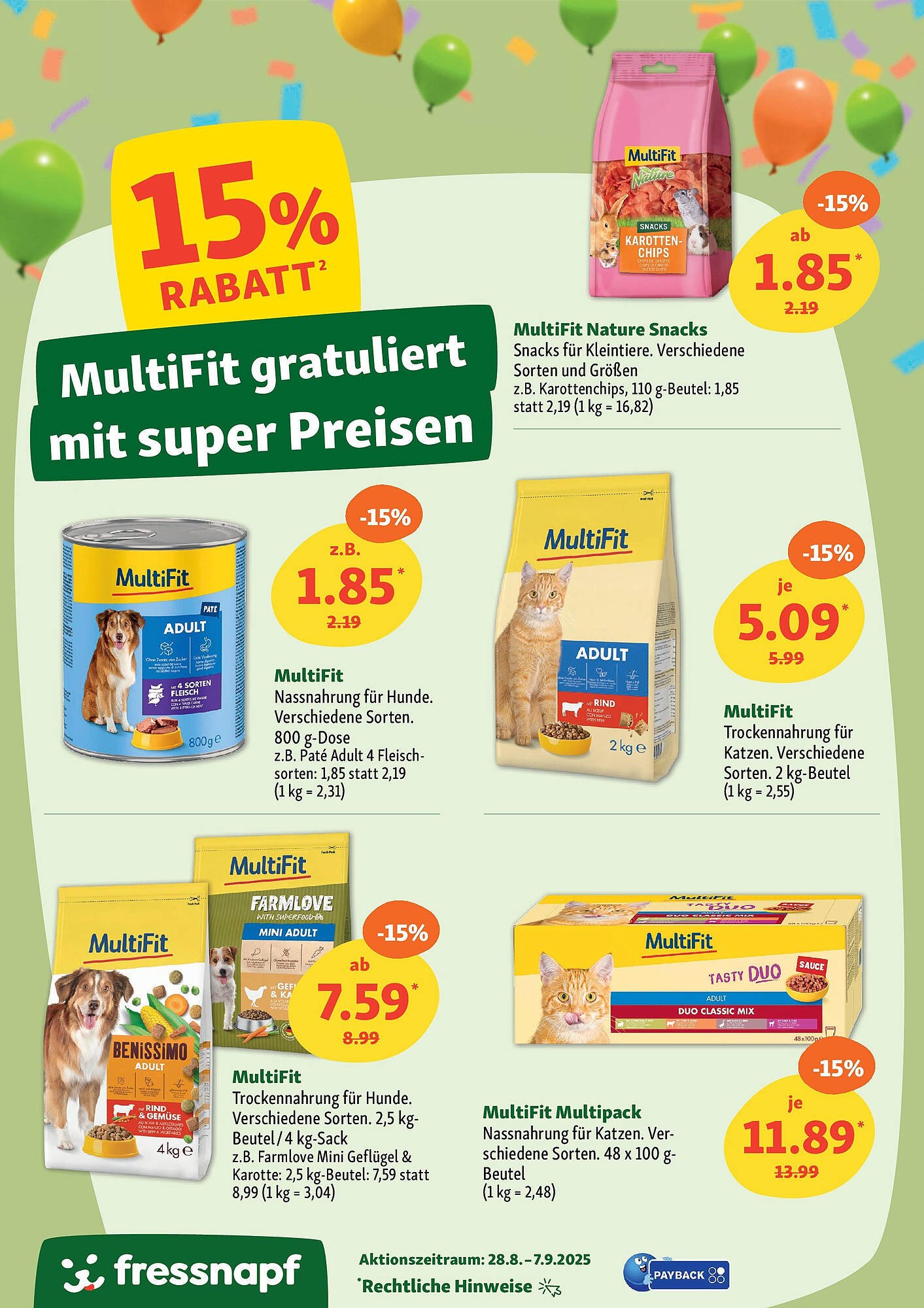 Fressnapf Prospekt (2025-08-27 - 2025-09-07) | 6