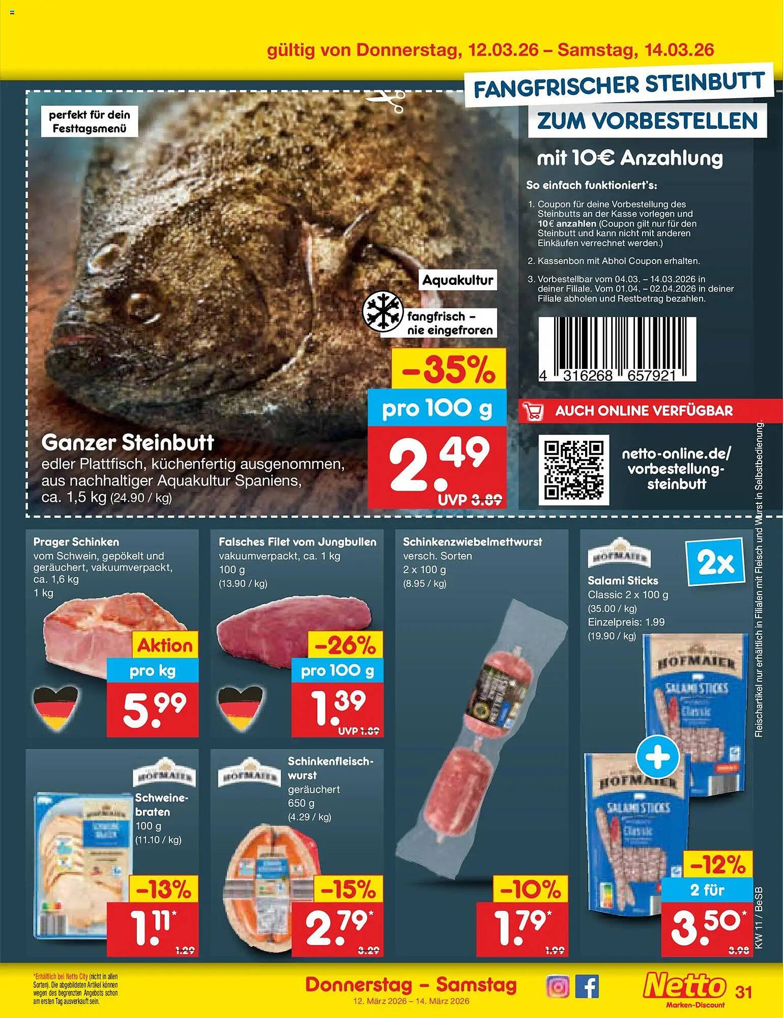 Netto Marken-Discount Prospekt (2026-03-09 - 2026-03-14)