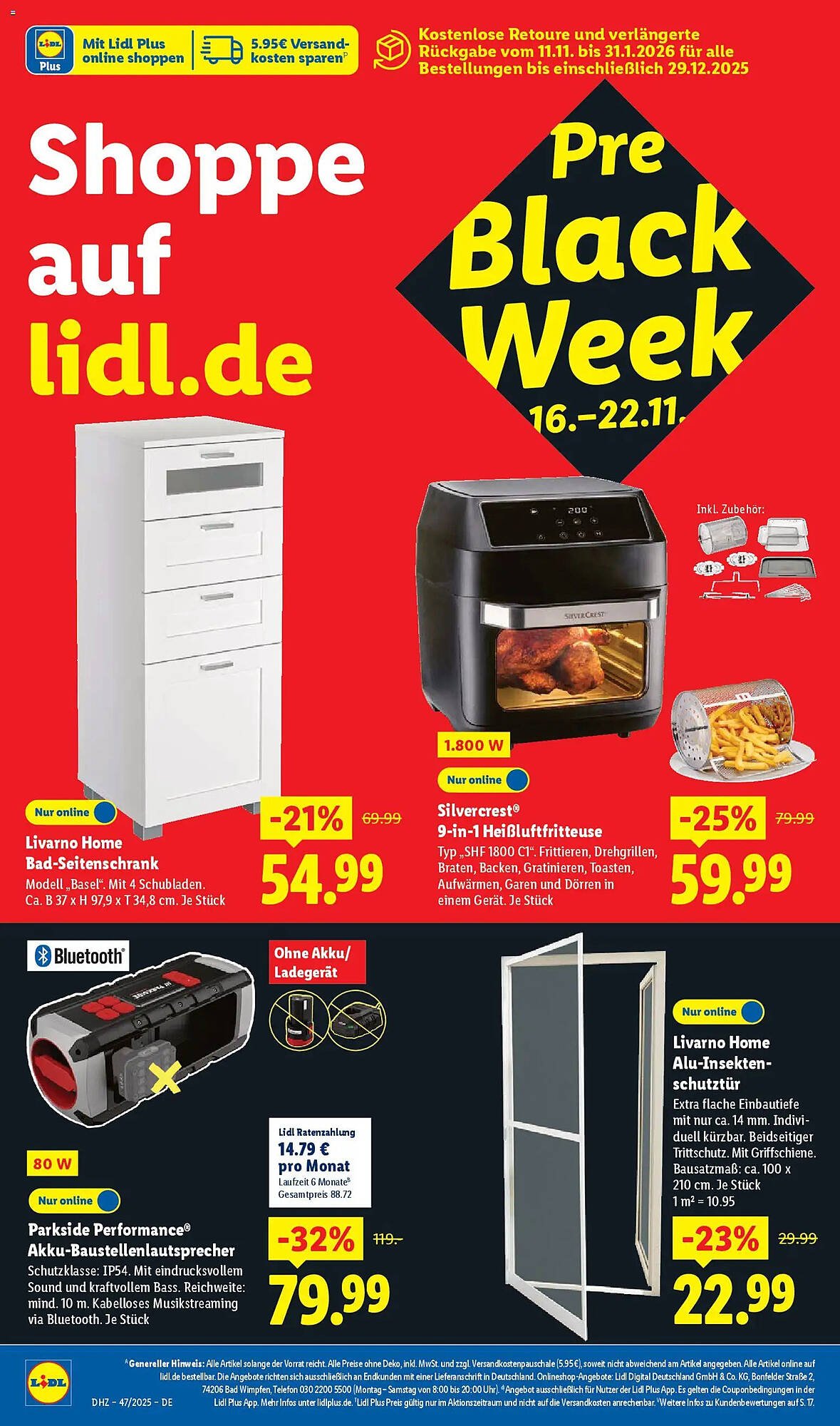 Lidl Prospekt (2025-11-17 - 2025-11-22)