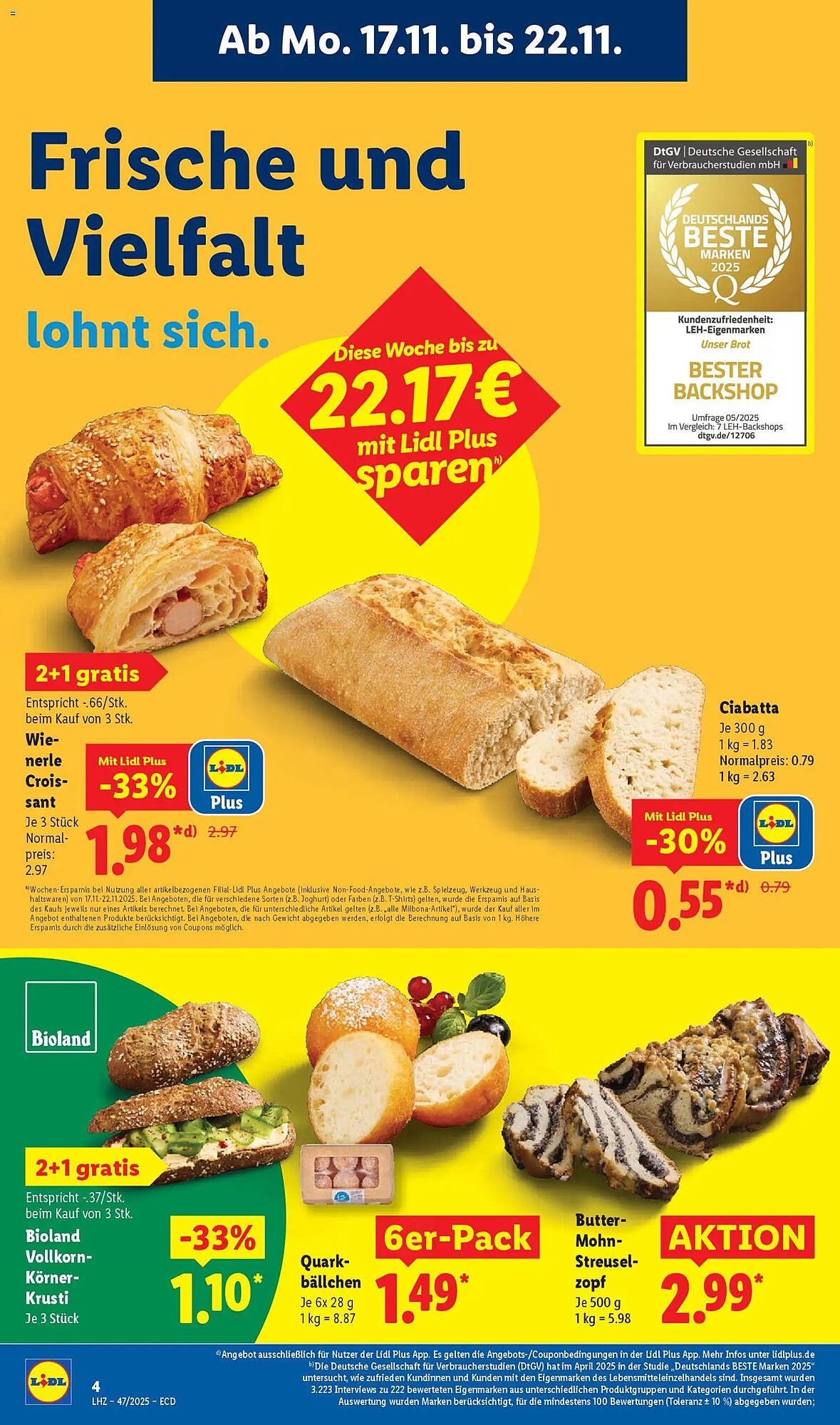 Lidl Prospekt (2025-11-17 - 2025-11-22)