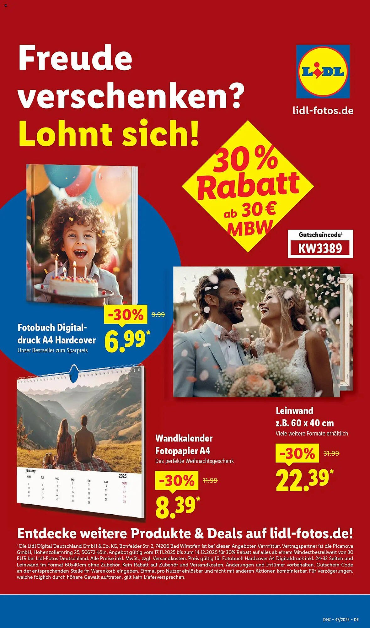Lidl Prospekt (2025-11-17 - 2025-11-22)