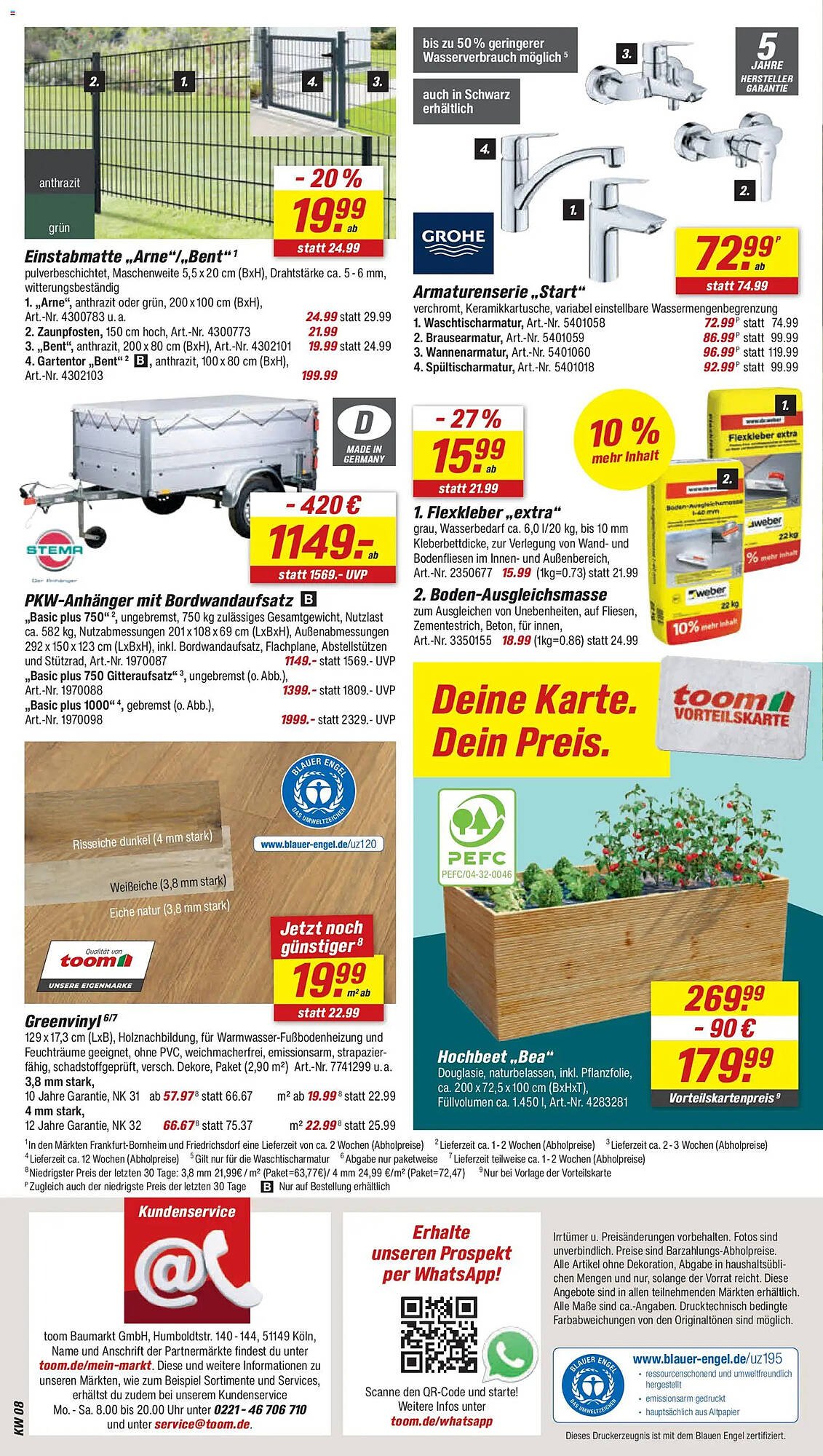 Toom Baumarkt Prospekt