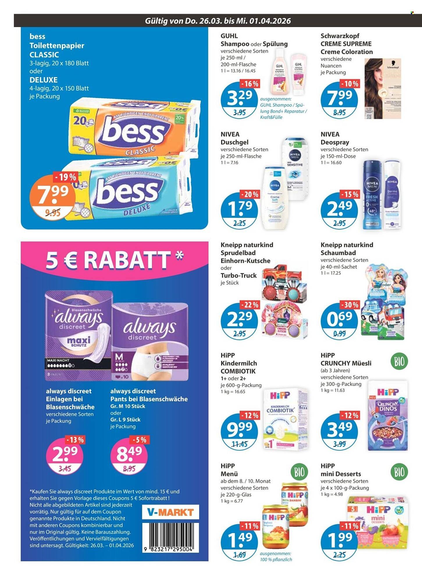 V Markt Prospekt (2026-03-26 - 2026-04-01)