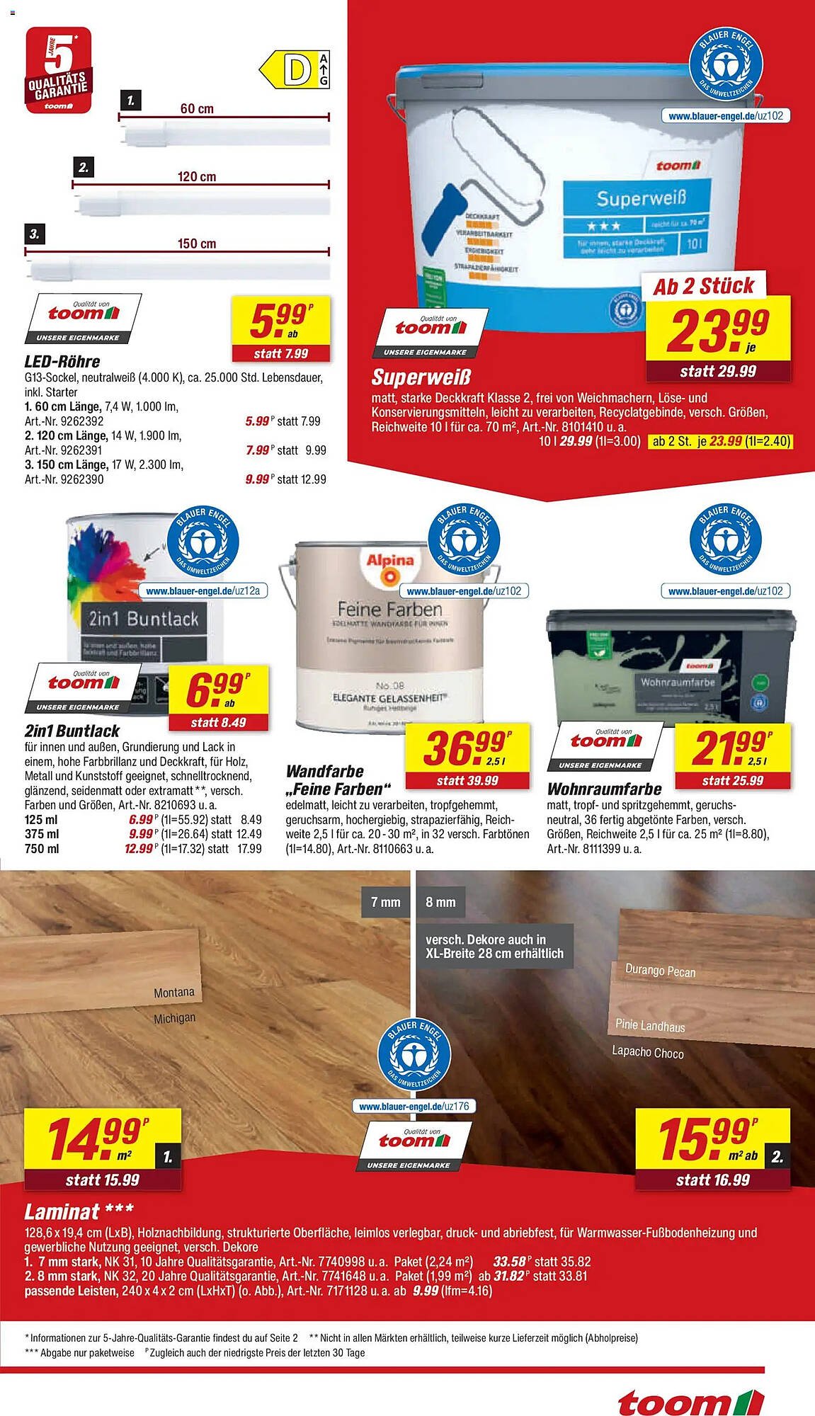 Toom Baumarkt Prospekt (2026-01-10 - 2026-01-16)