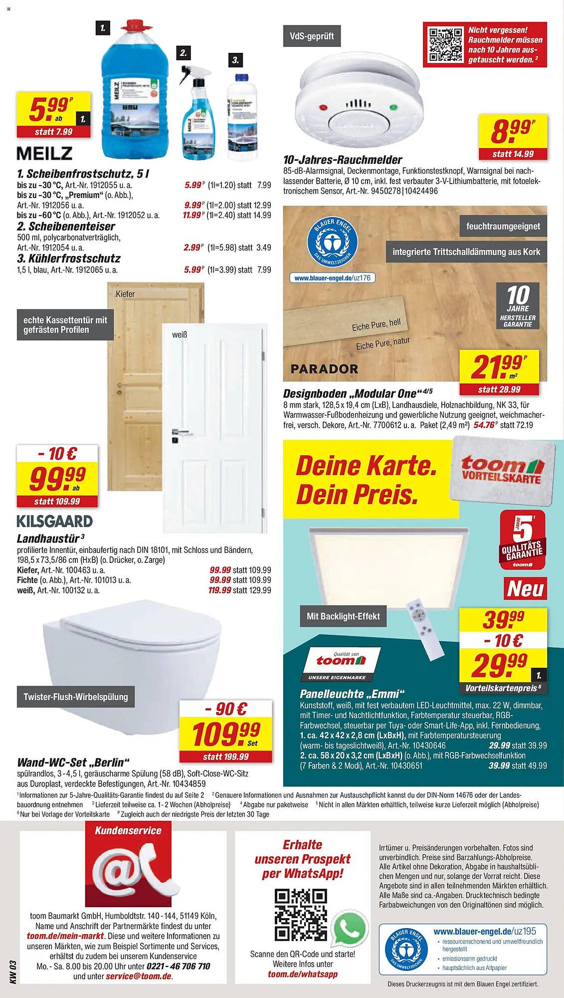 Toom Baumarkt Prospekt