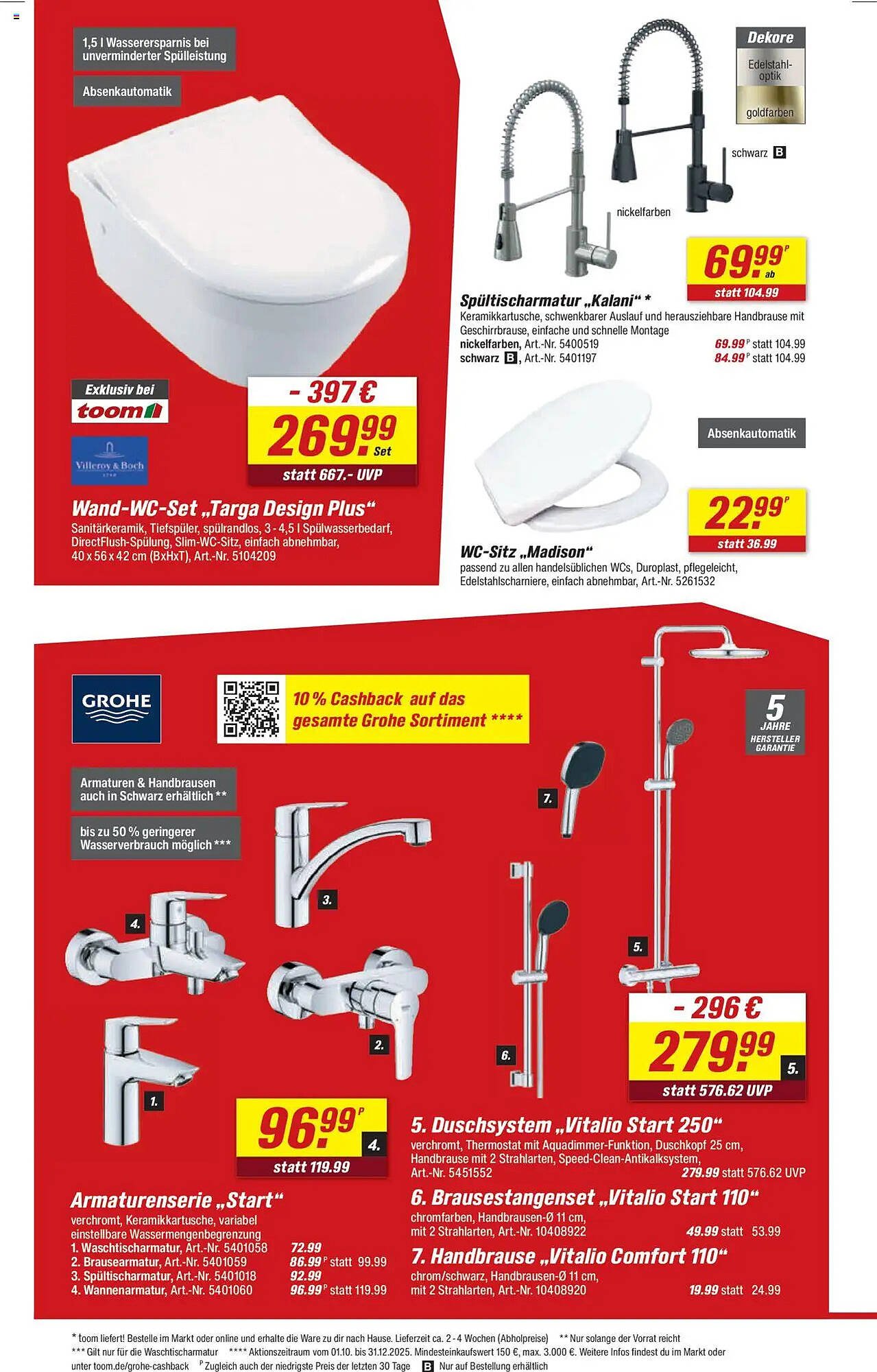 Toom Baumarkt Prospekt (2025-10-11 - 2025-10-17) | 12
