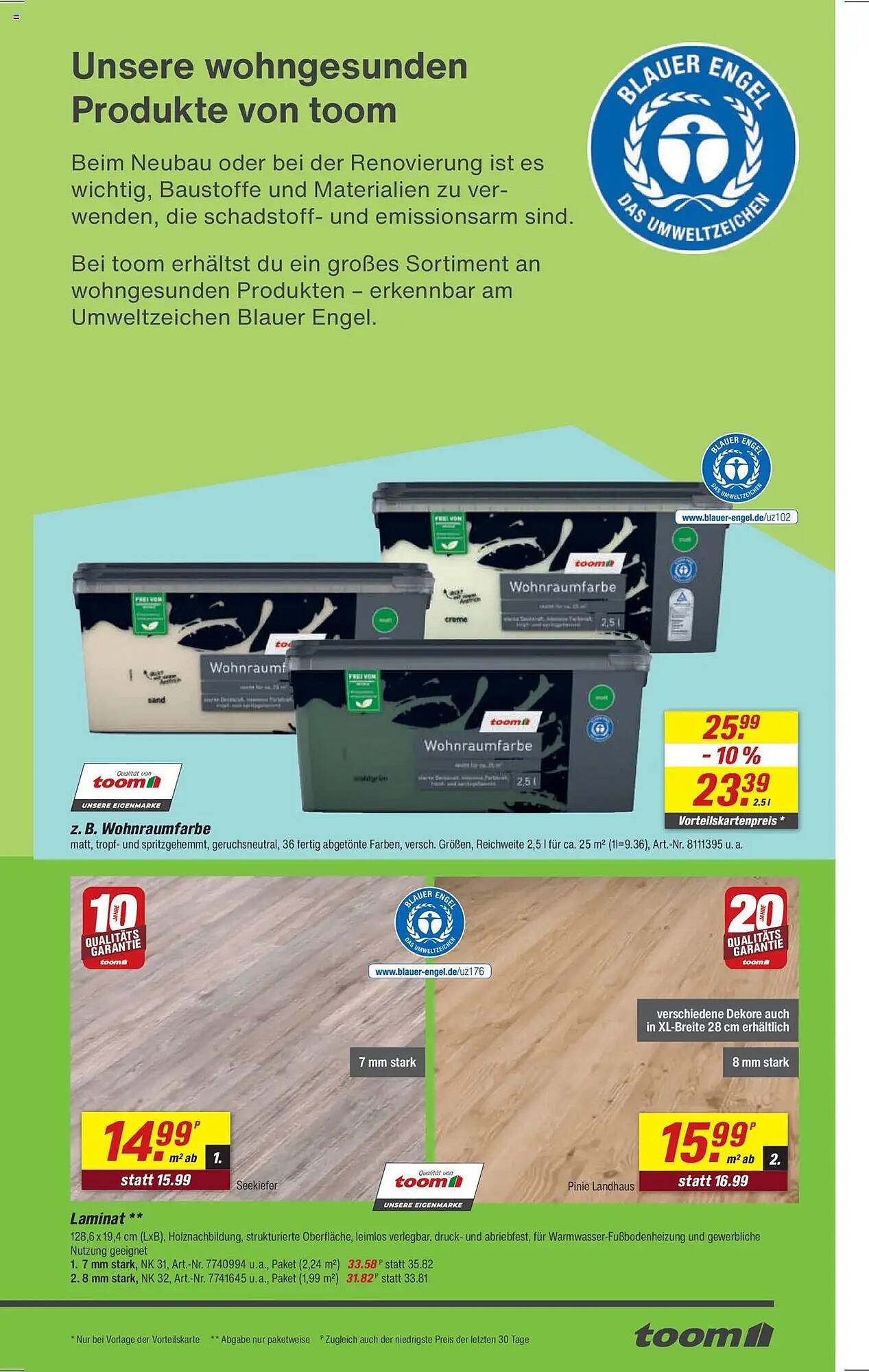 Toom Baumarkt Prospekt (2025-10-11 - 2025-10-17) | 7