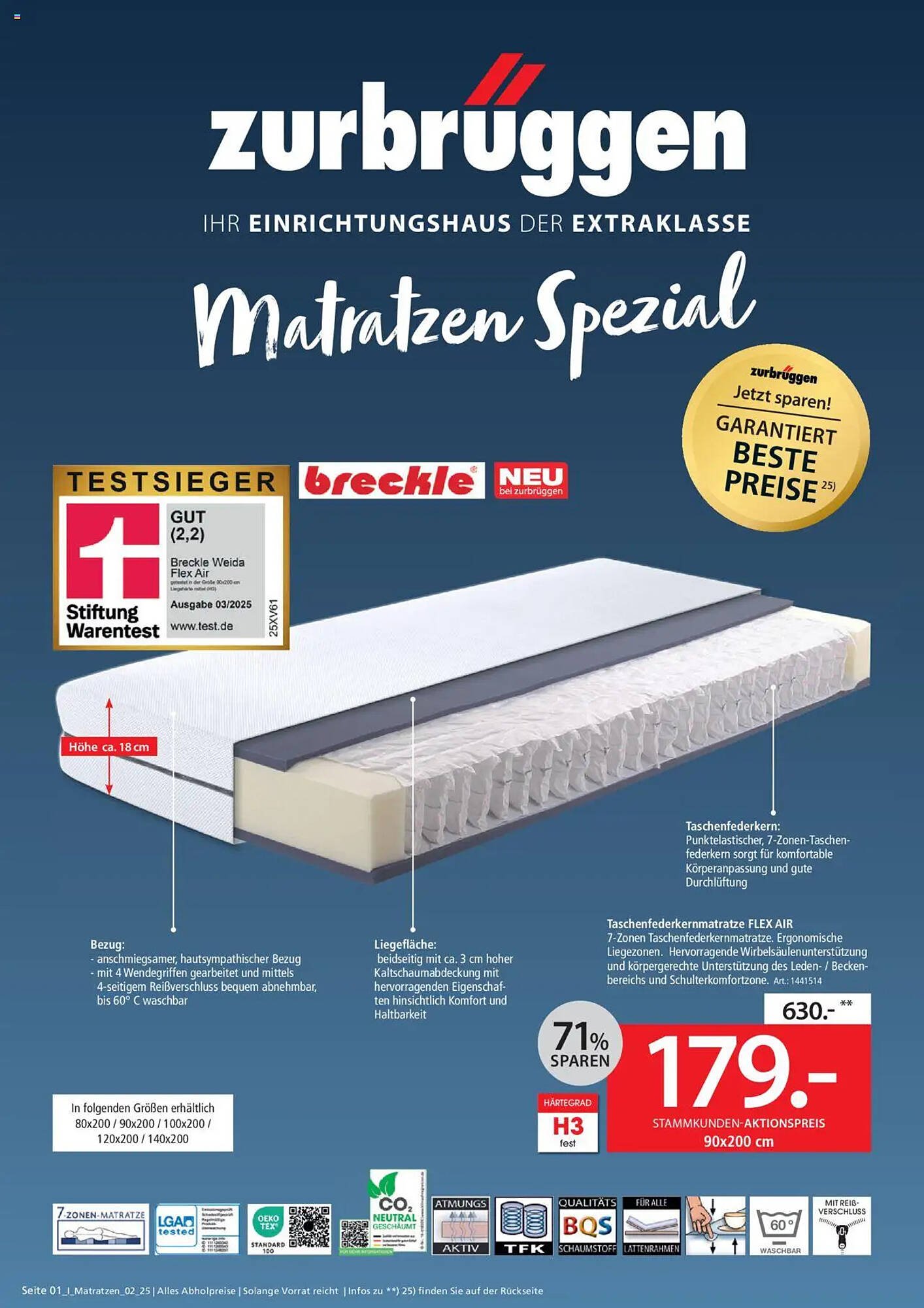 Zurbrüggen Prospekt (2025-07-16 - 2025-10-31) | 1