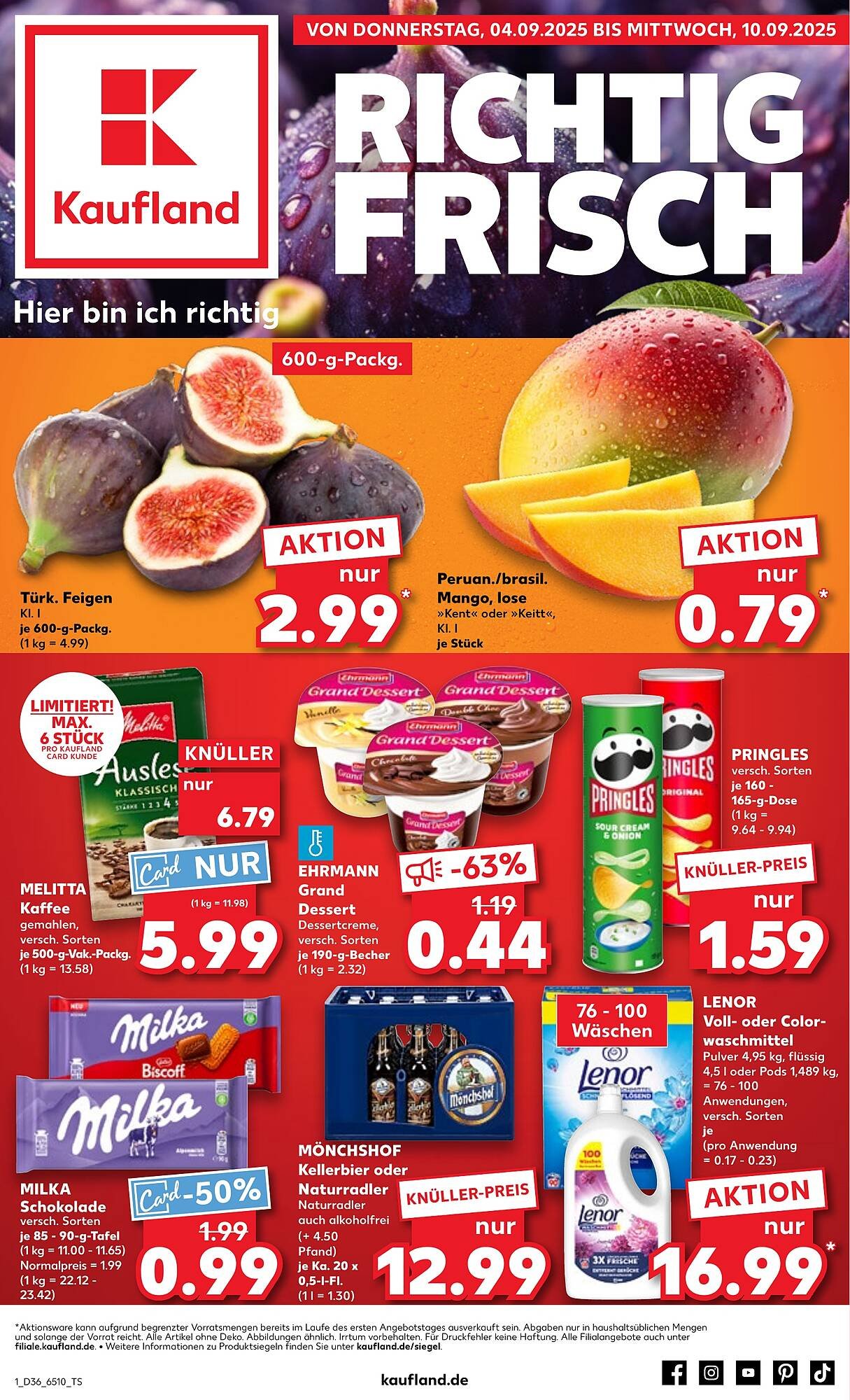 Kaufland Prospekt (2025-09-04 - 2025-09-10) | 1