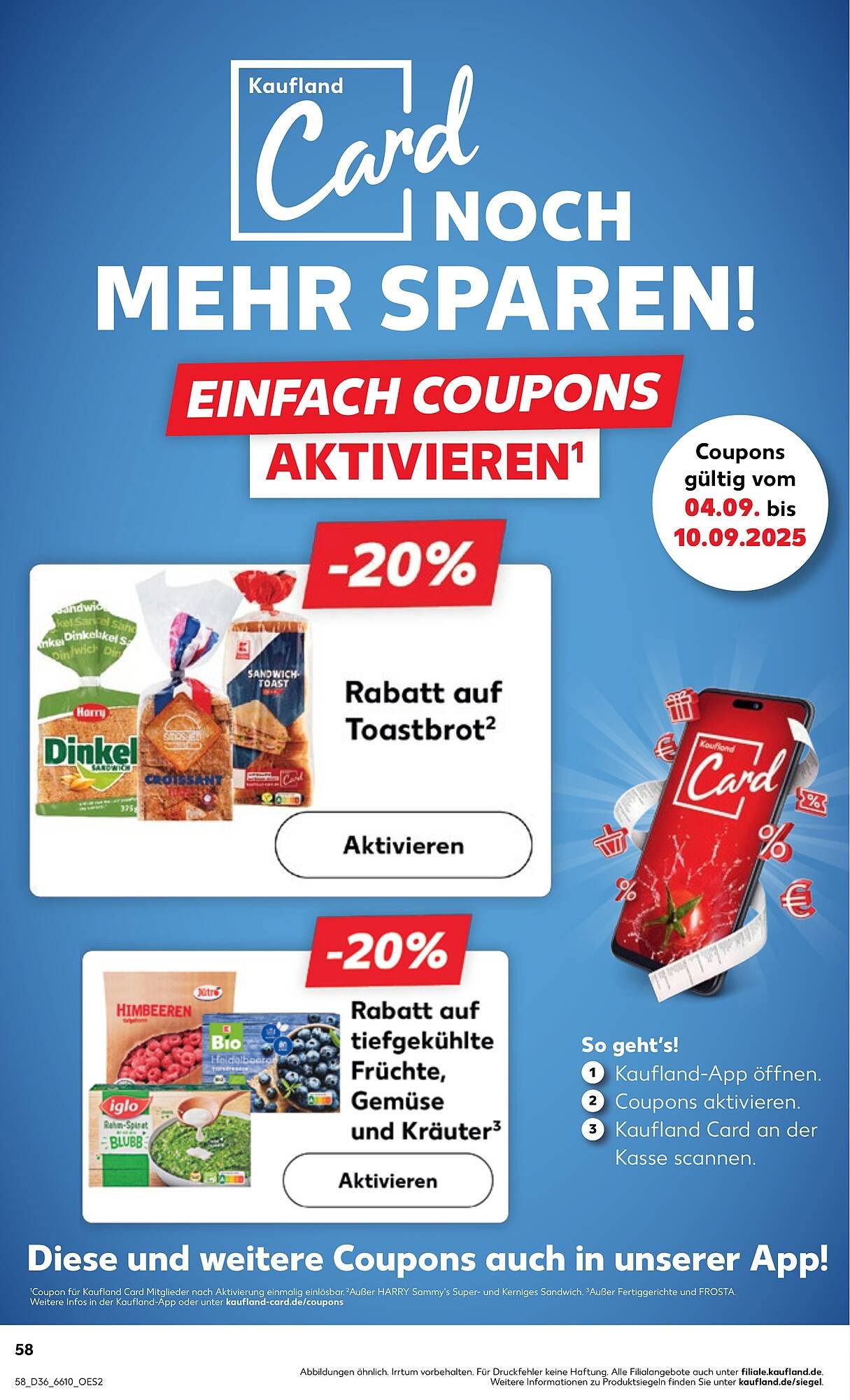 Kaufland Prospekt (2025-09-04 - 2025-09-10) | 58
