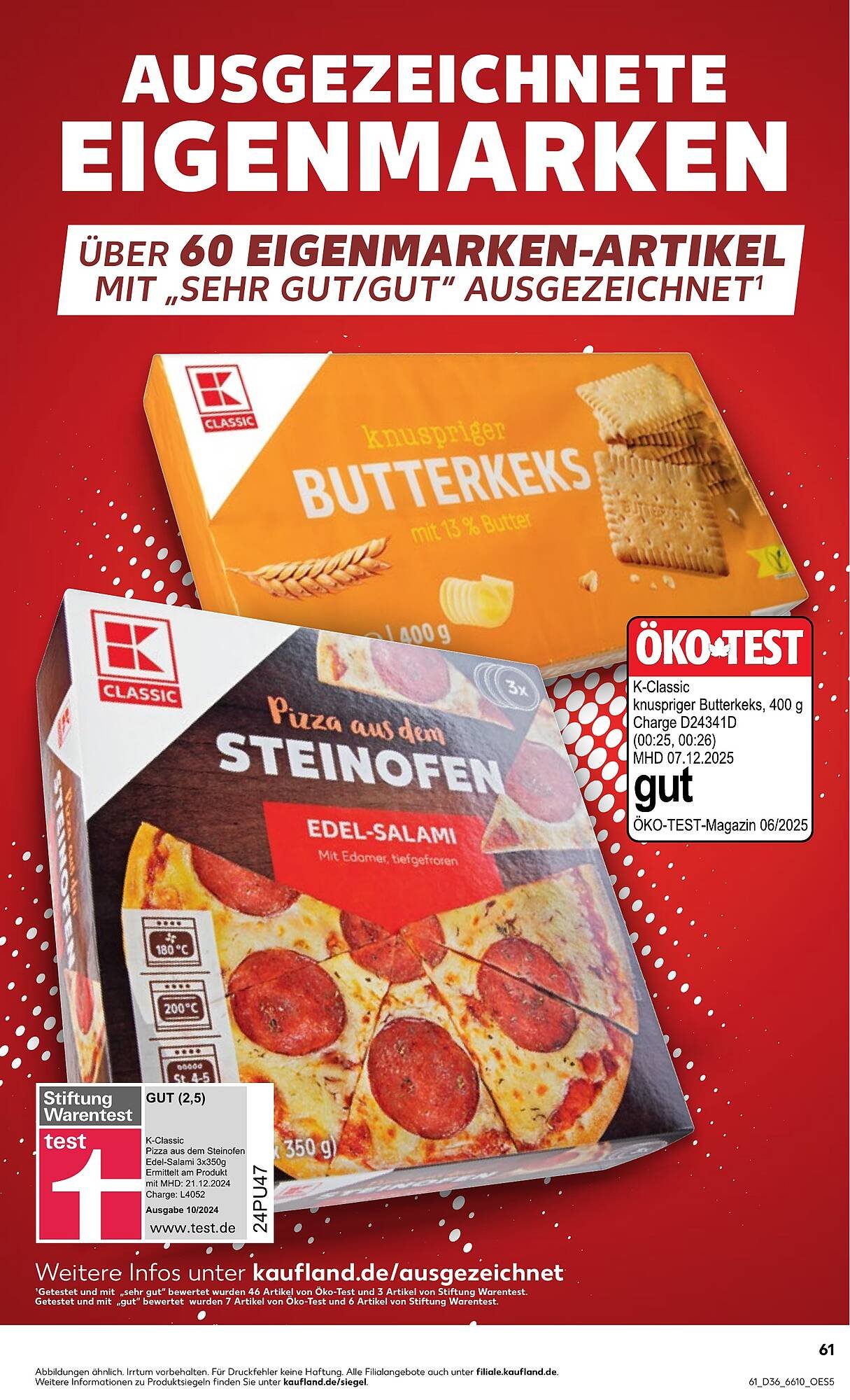 Kaufland Prospekt (2025-09-04 - 2025-09-10) | 61