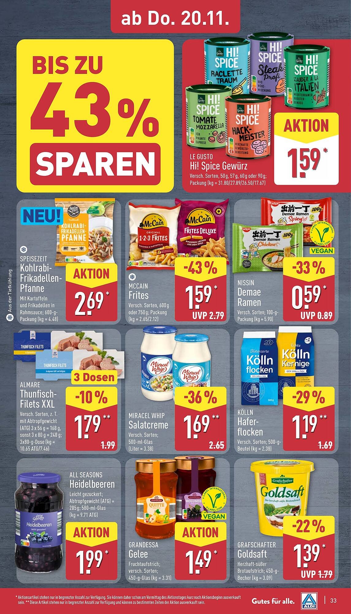 Aldi Nord Prospekt
