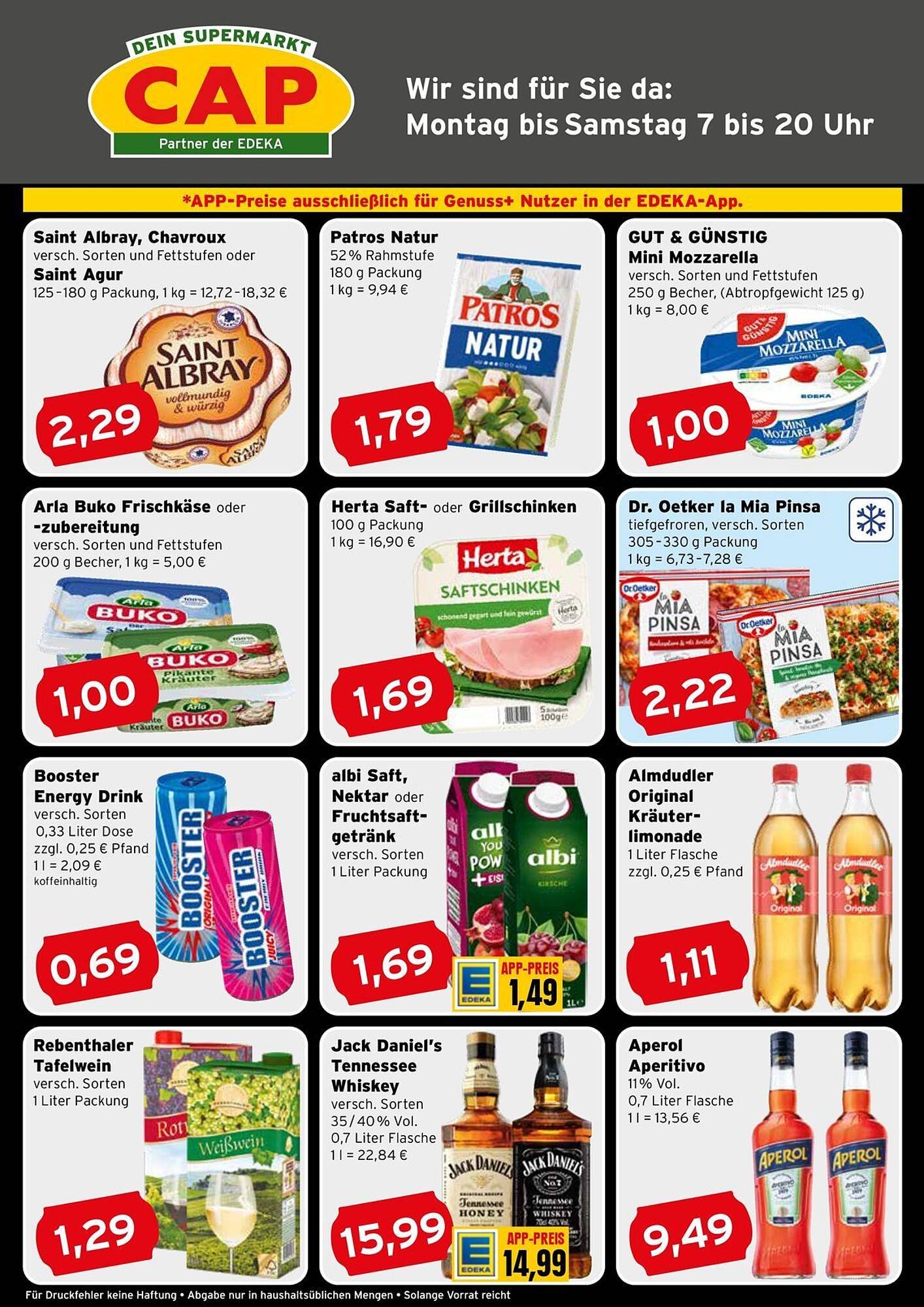CAP Markt Prospekt (2025-09-22 - 2025-09-27) | 2