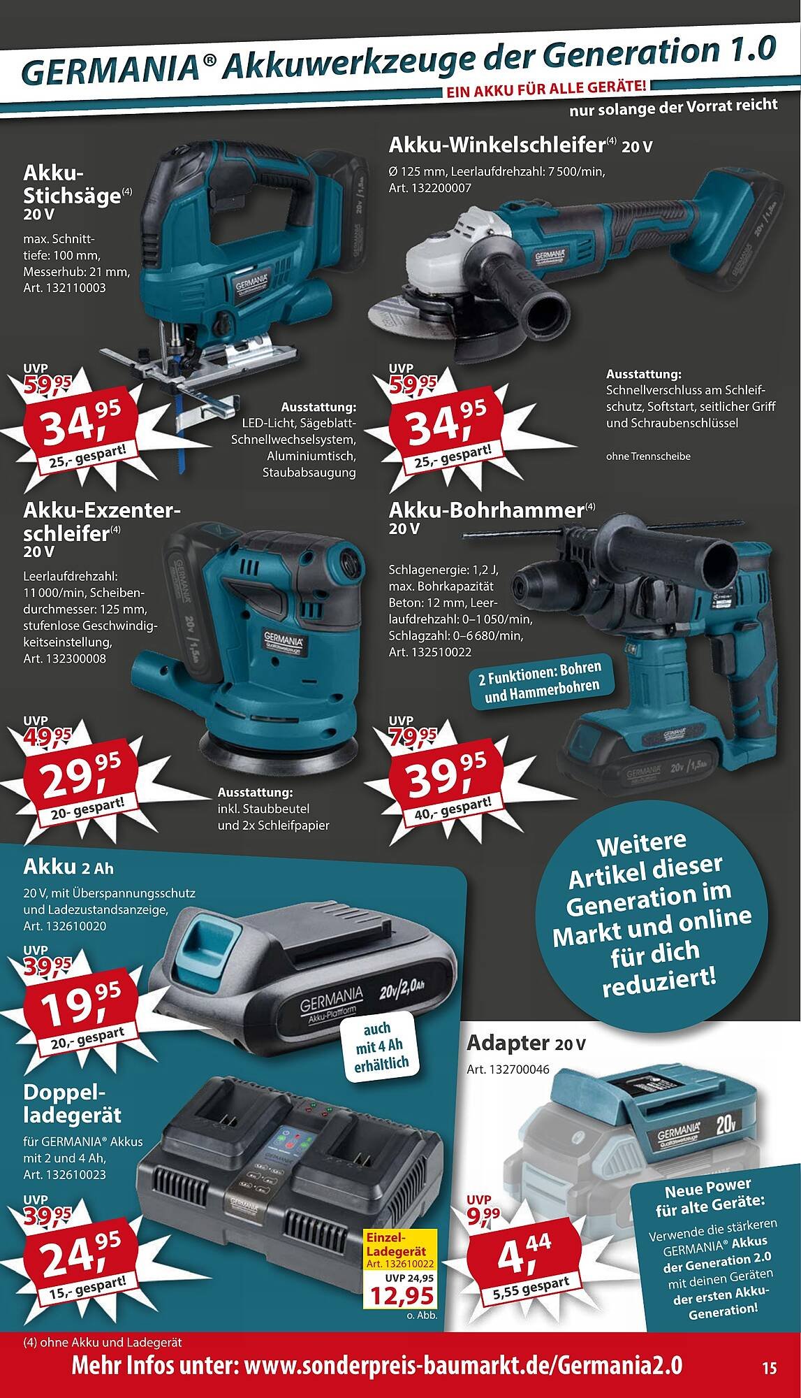 Sonderpreis Baumarkt Prospekt (2025-10-18 - 2025-10-24) | 15