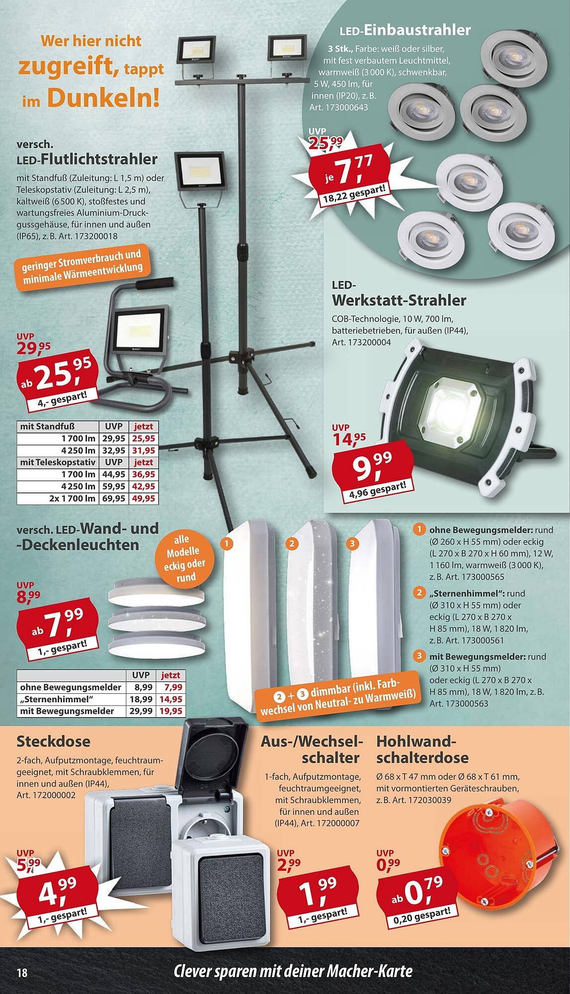 Sonderpreis Baumarkt Prospekt (2025-10-18 - 2025-10-24) | 18