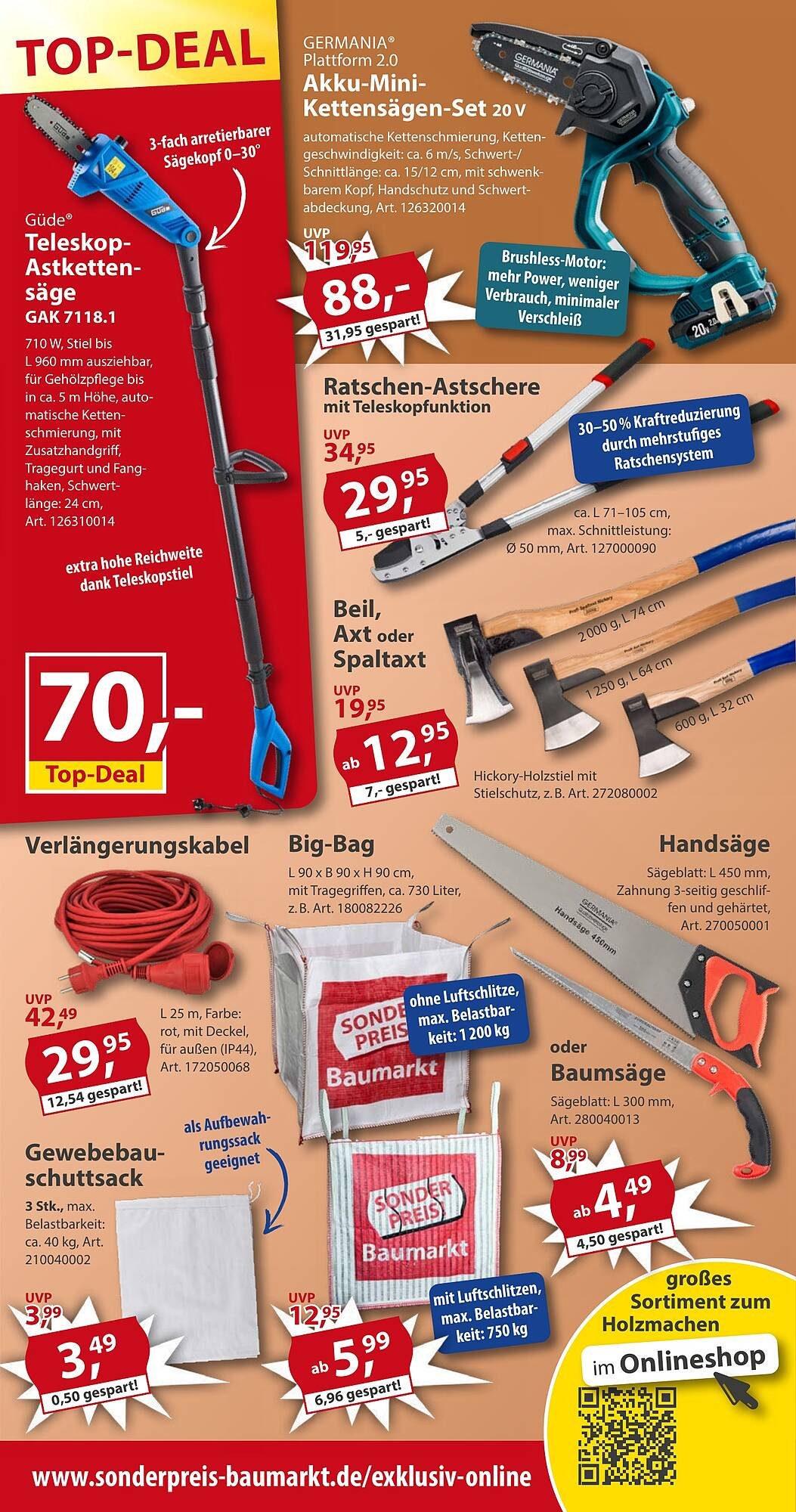 Sonderpreis Baumarkt Prospekt (2025-10-18 - 2025-10-24) | 7