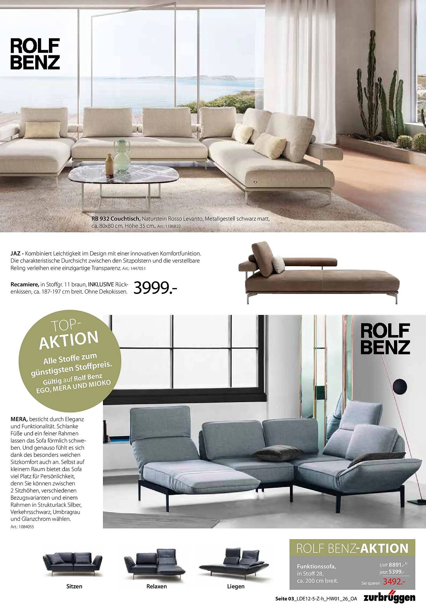 Zurbrüggen Prospekt