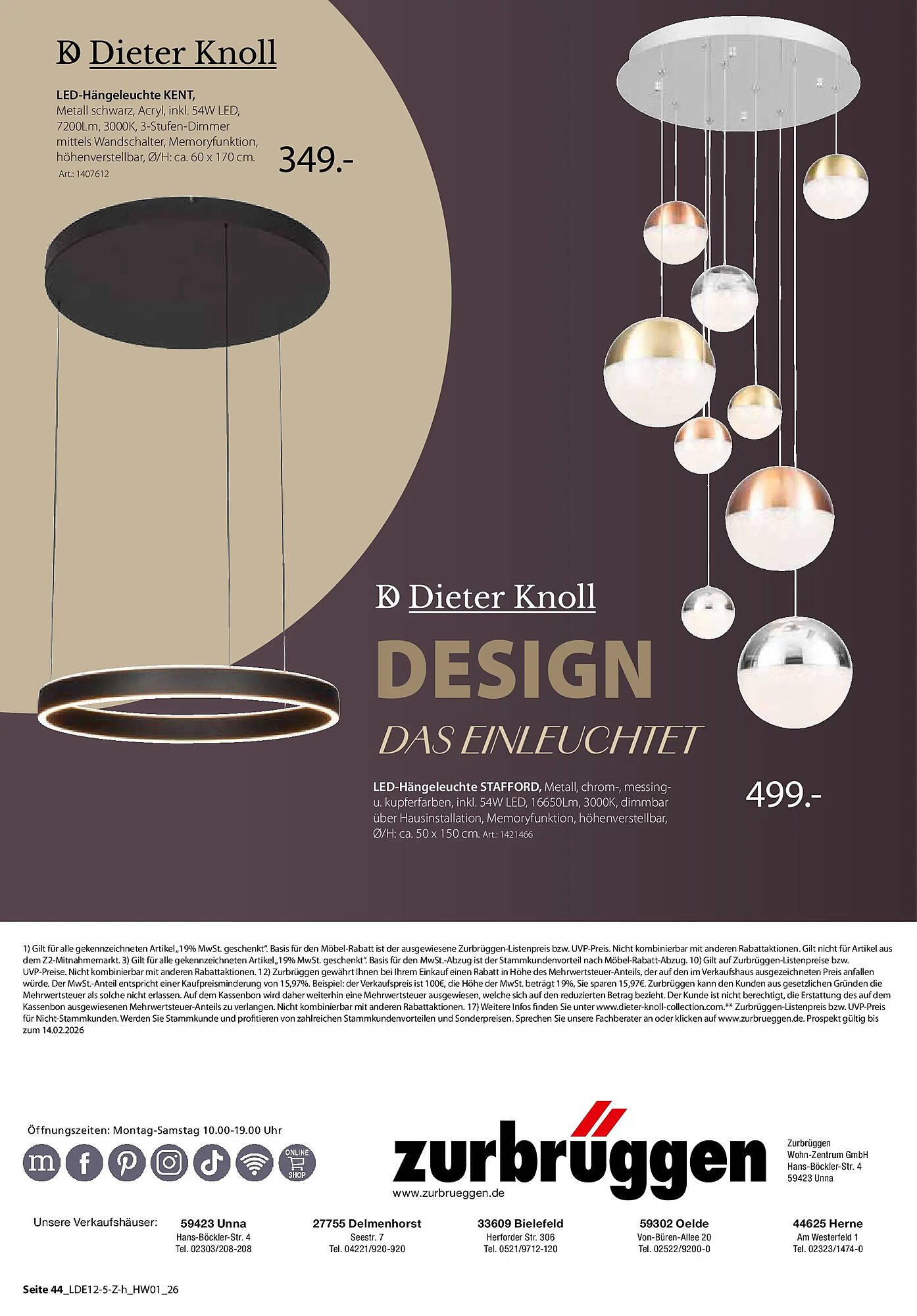 Zurbrüggen Prospekt