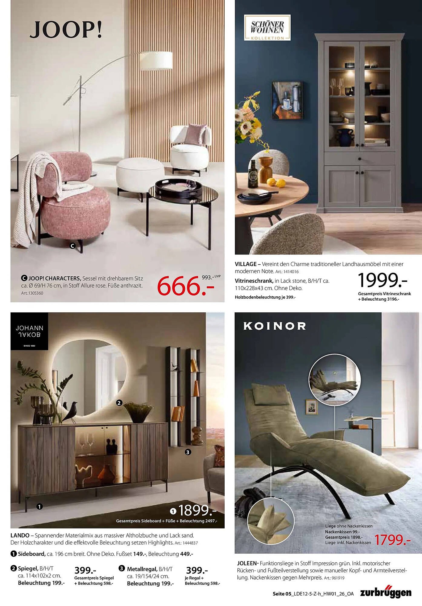 Zurbrüggen Prospekt