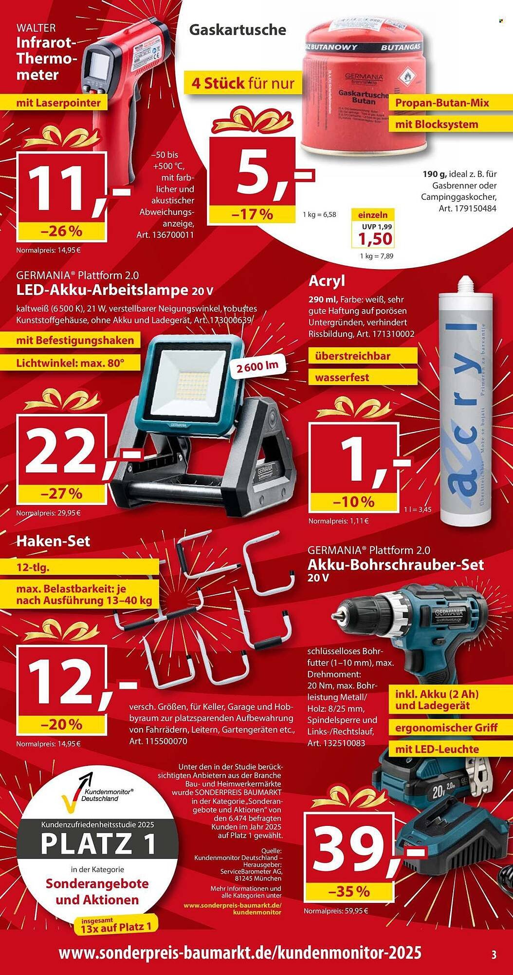 Sonderpreis Baumarkt Prospekt (2025-12-27 - 2026-01-02)