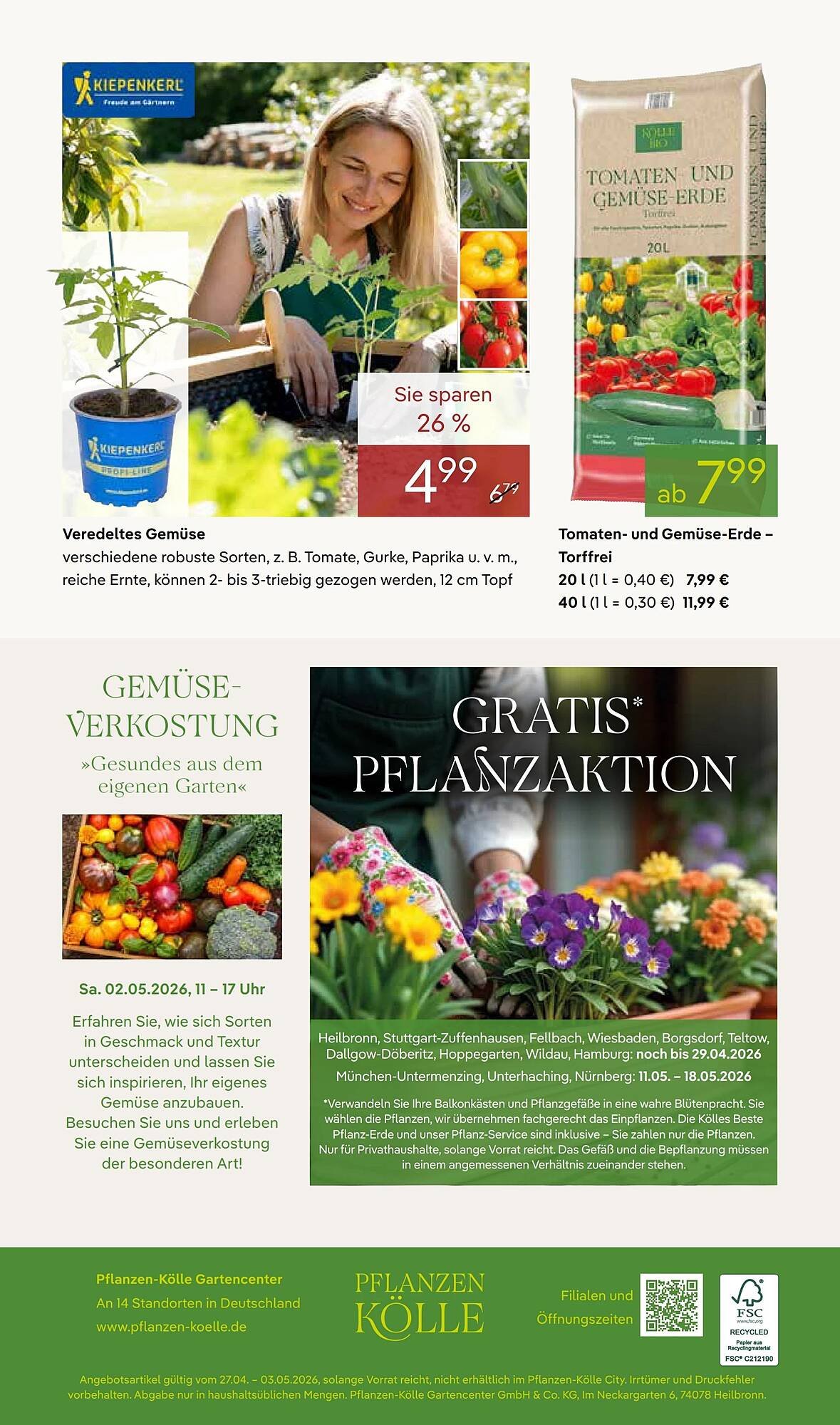 Pflanzen Kölle Prospekt