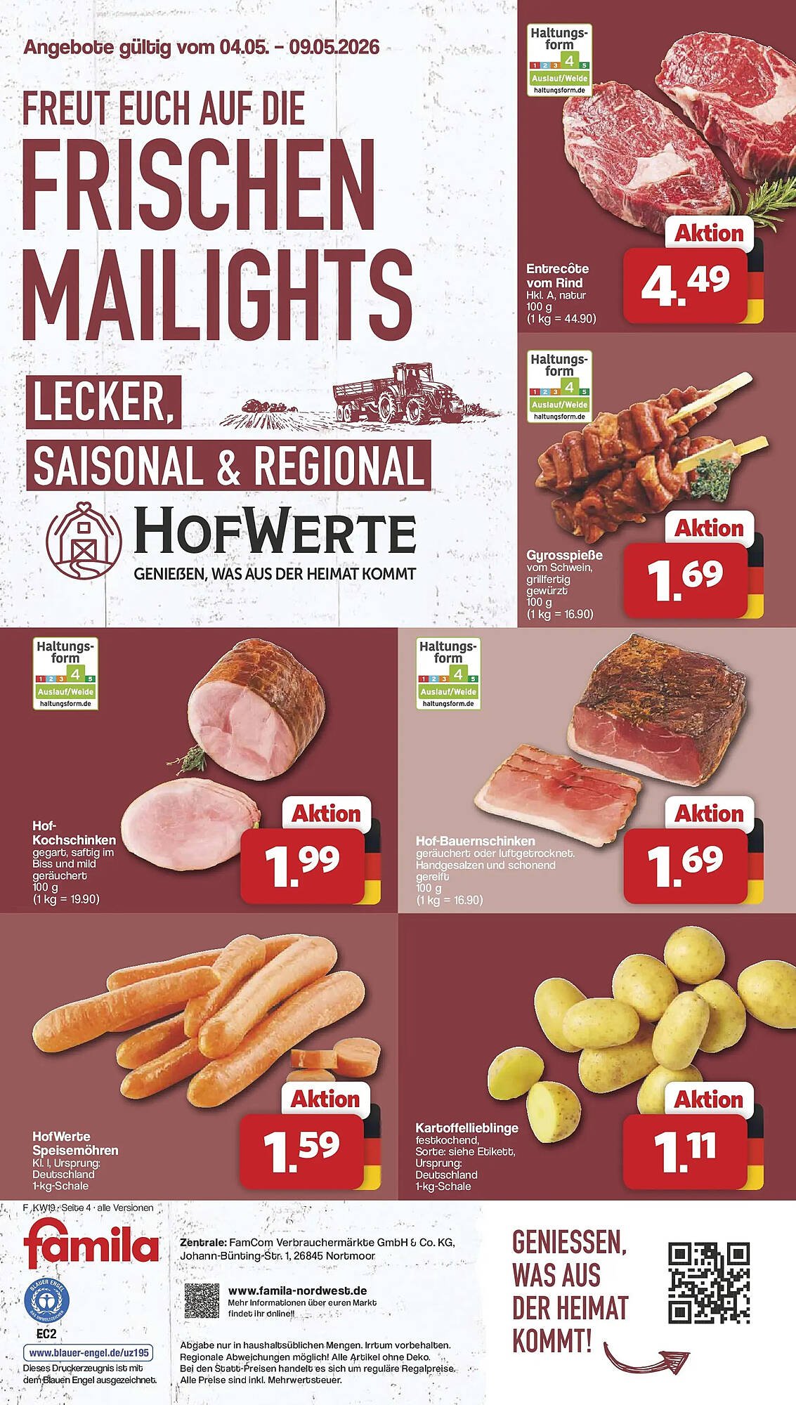 Famila Nord West Magazin