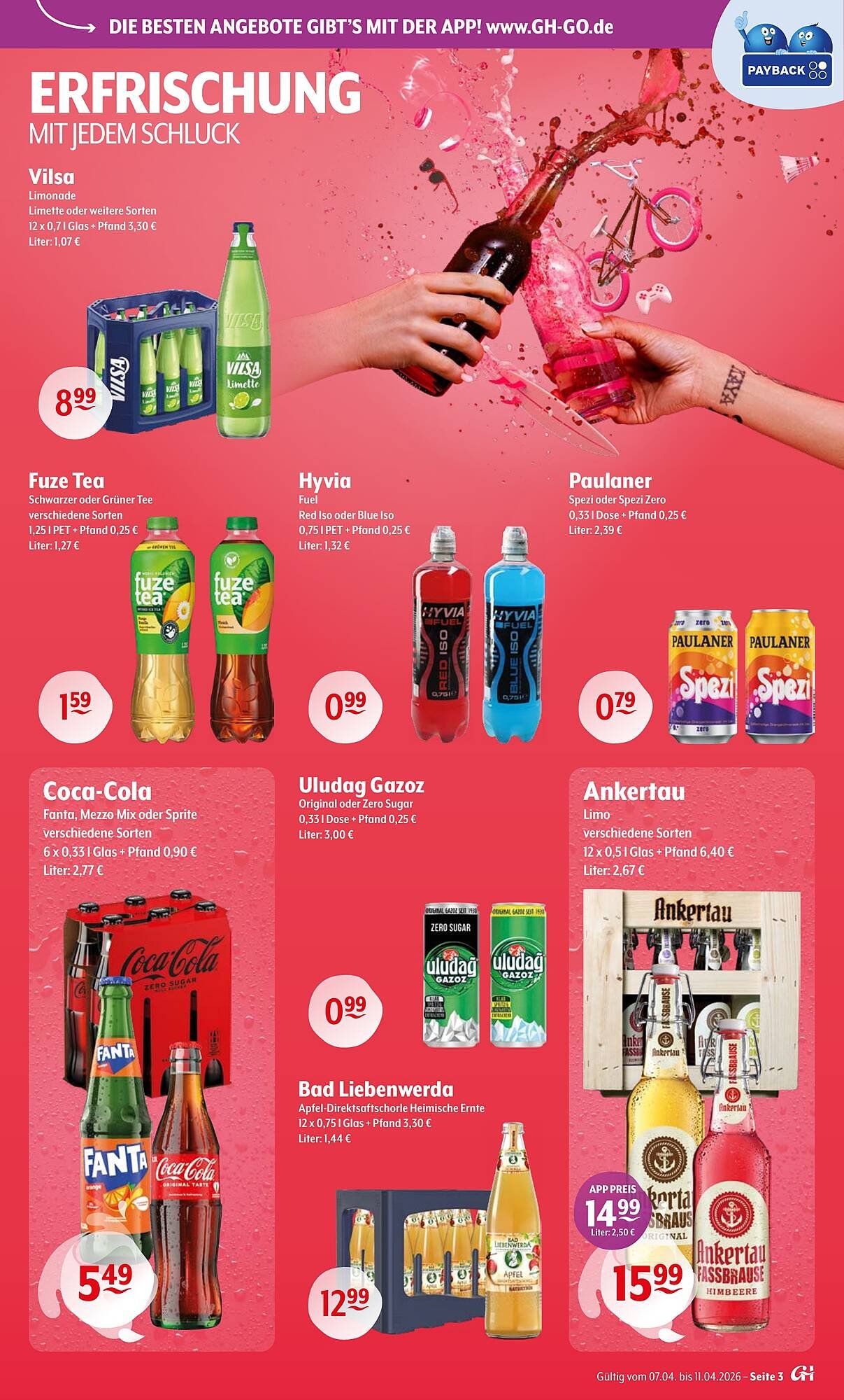 Getränke Hoffmann Prospekt (2026-04-06 - 2026-04-11)