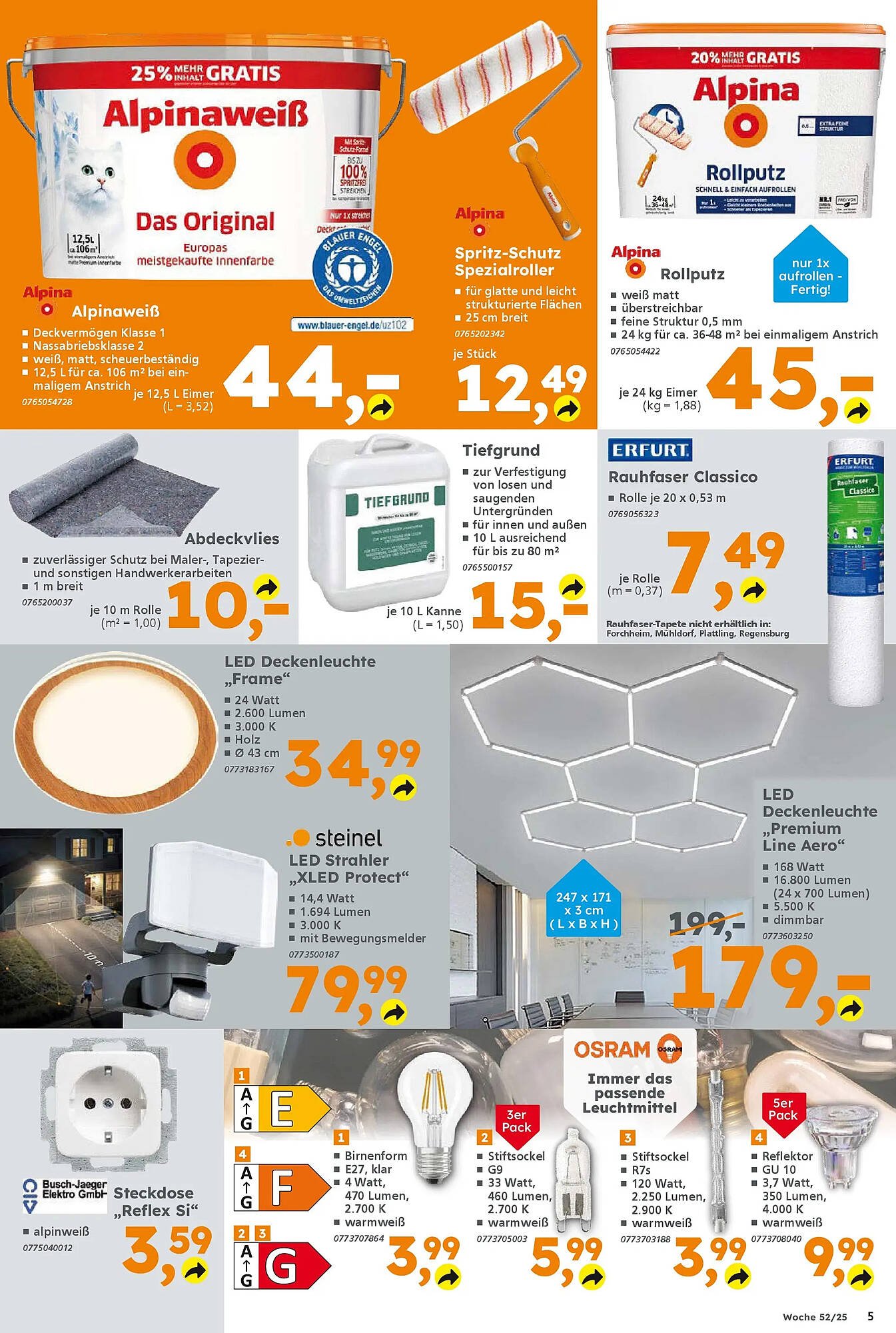 Globus Baumarkt Prospekt (2025-12-21 - 2025-12-27)